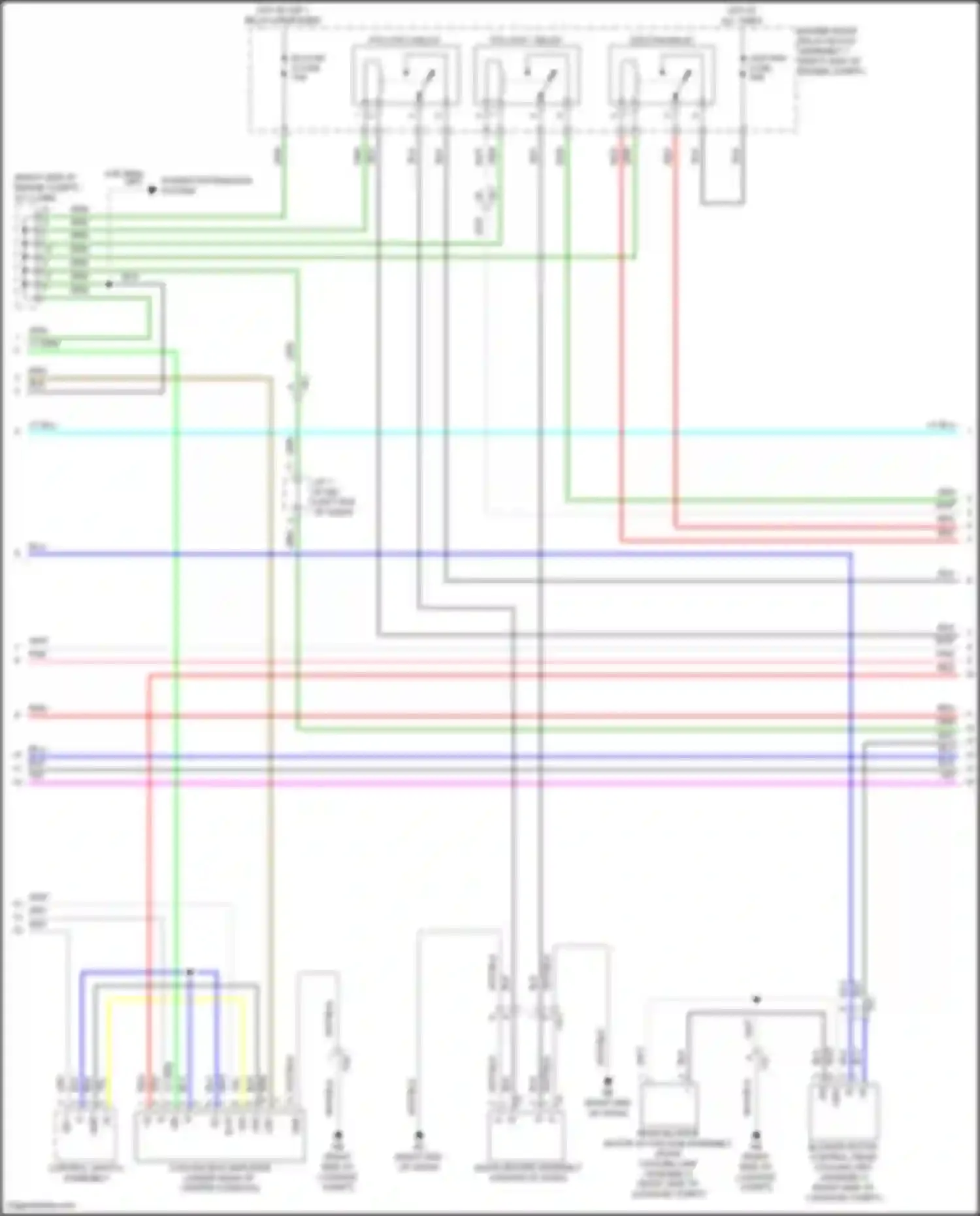 GX Lexus J310 (2023-2024): Automatic a/c circuit (2 of 4)