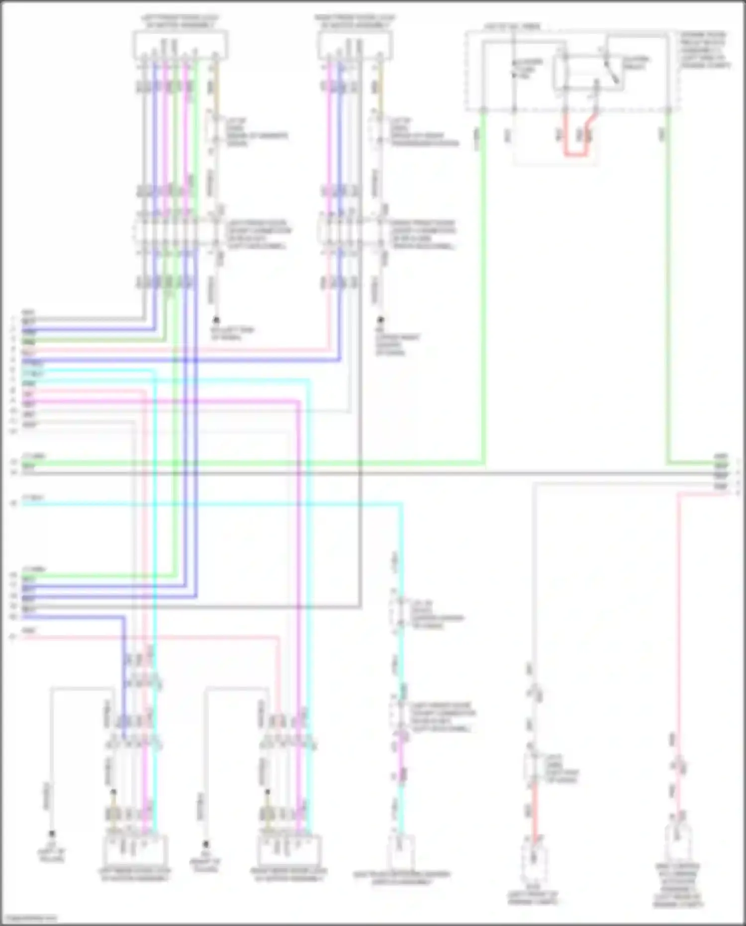 GX Lexus J310 (2023-2024): Forced entry circuit (2 of 6)