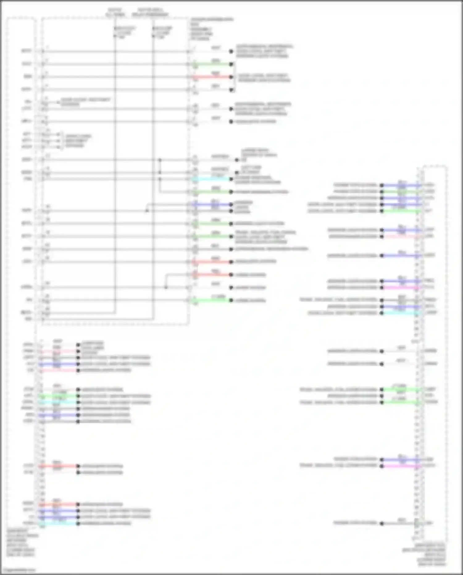 GX Lexus J310 (2023-2024): Body ecu circuit