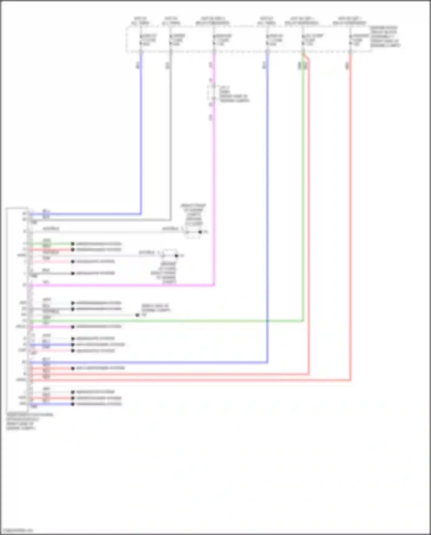 GX Lexus J310 (2023-2024): Semiconductor power integration ecu circuit