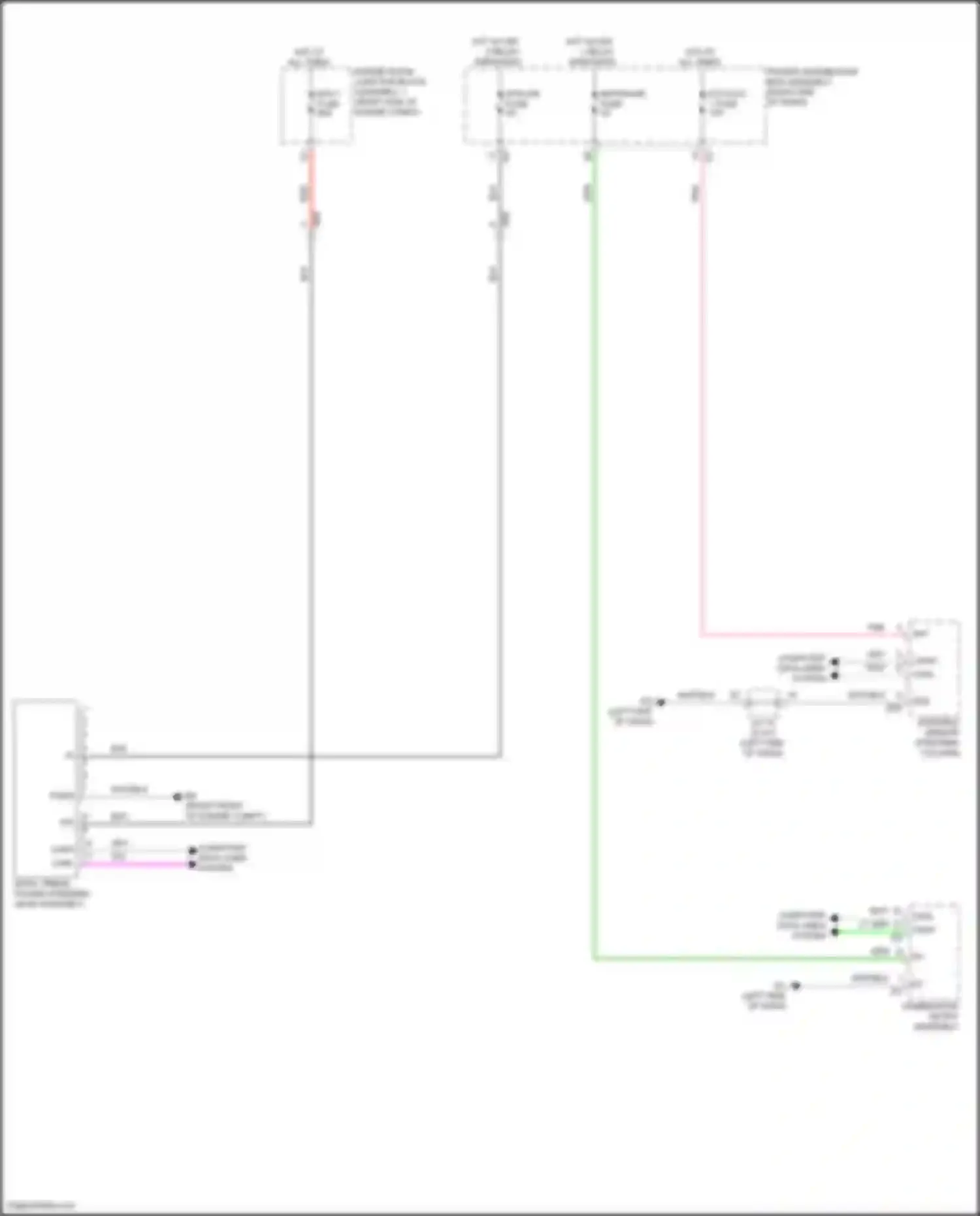 GX Lexus J310 (2023-2024): Electronic power steering circuit