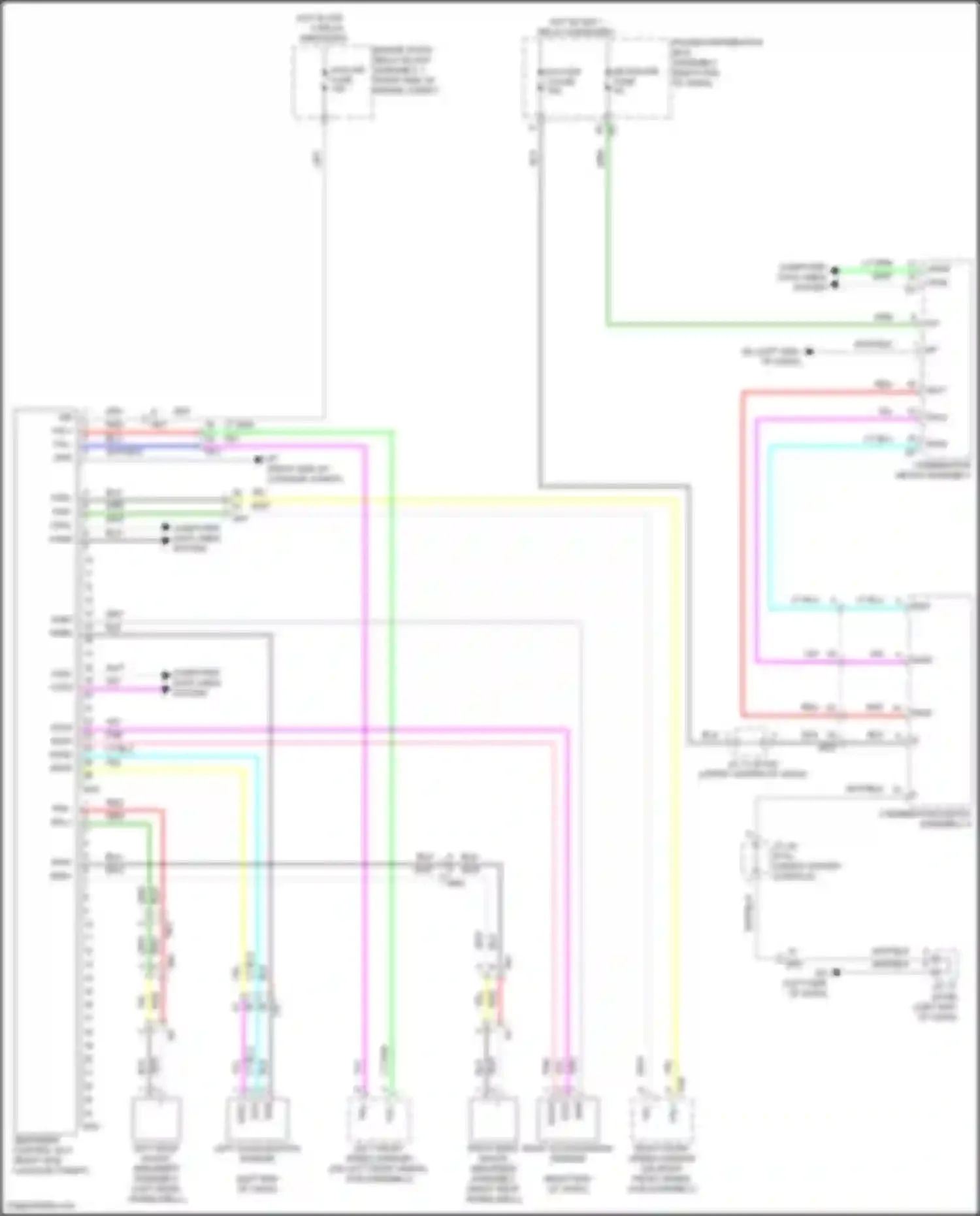 GX Lexus J310 (2023-2024): Electronic air suspension circuit