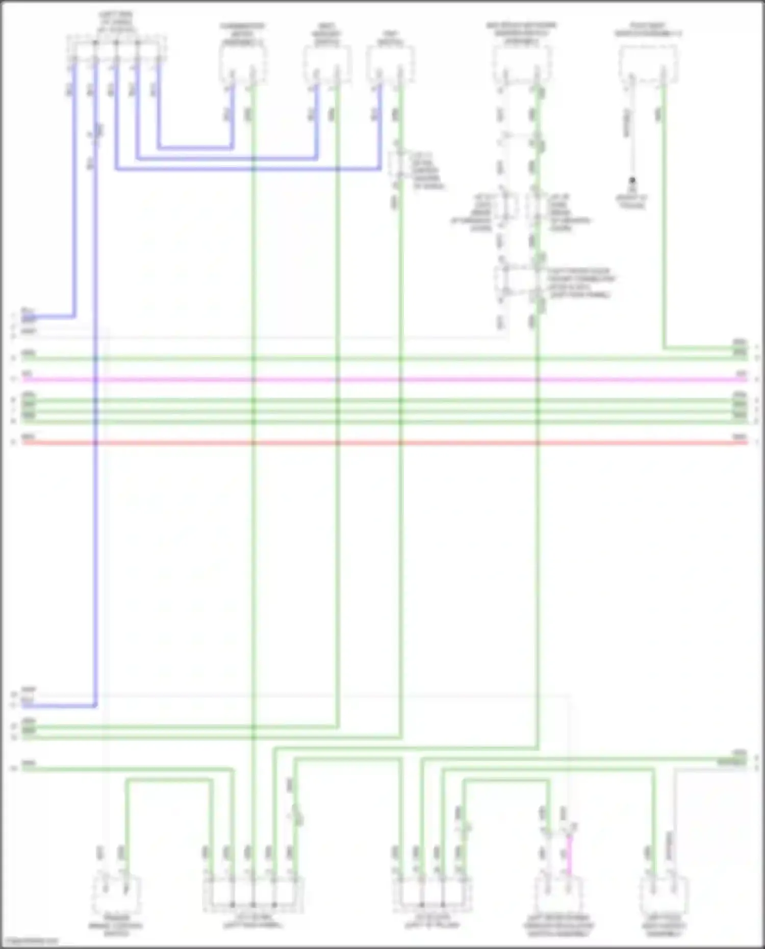 GX Lexus J310 (2023-2024): Instrument illumination circuit (4 of 5)