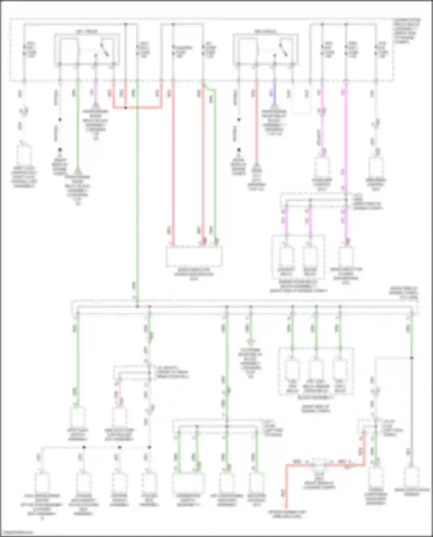 GX Lexus J310 (2023-2024): Power distribution circuit (2 of 10)