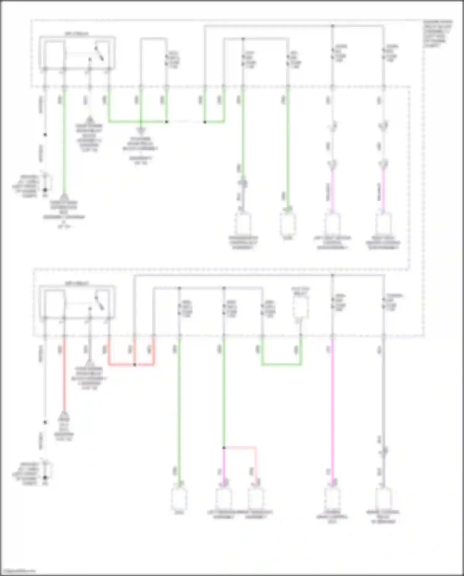 GX Lexus J310 (2023-2024): Power distribution circuit (4 of 10)