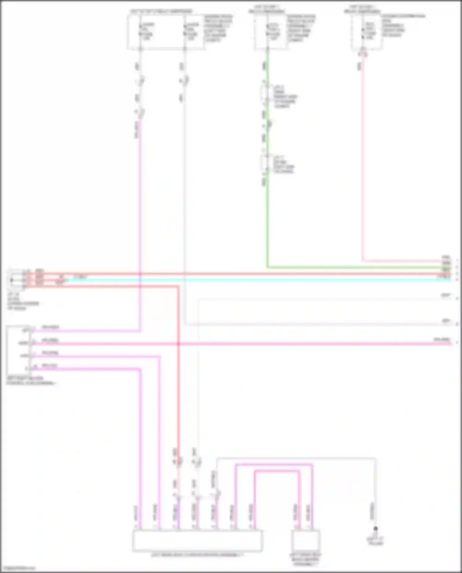 GX Lexus J310 (2023-2024): Rear heated seats circuit (1 of 2)