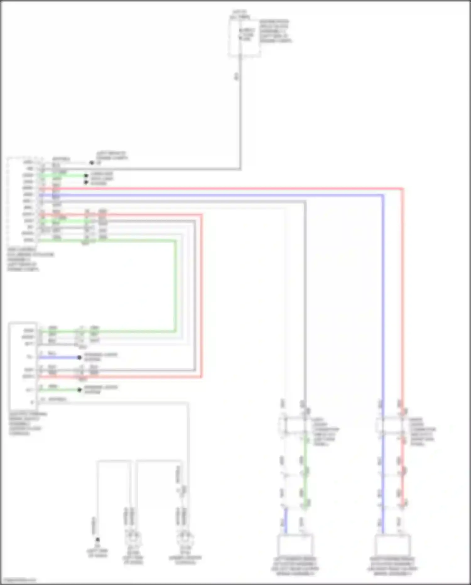 GX Lexus J310 (2023-2024): Park brake release circuit