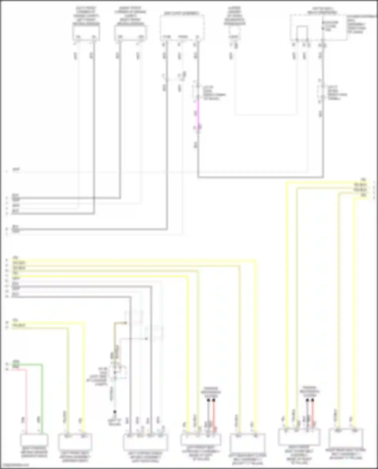 GX Lexus J310 (2023-2024): Supplemental restraints circuit (2 of 3)