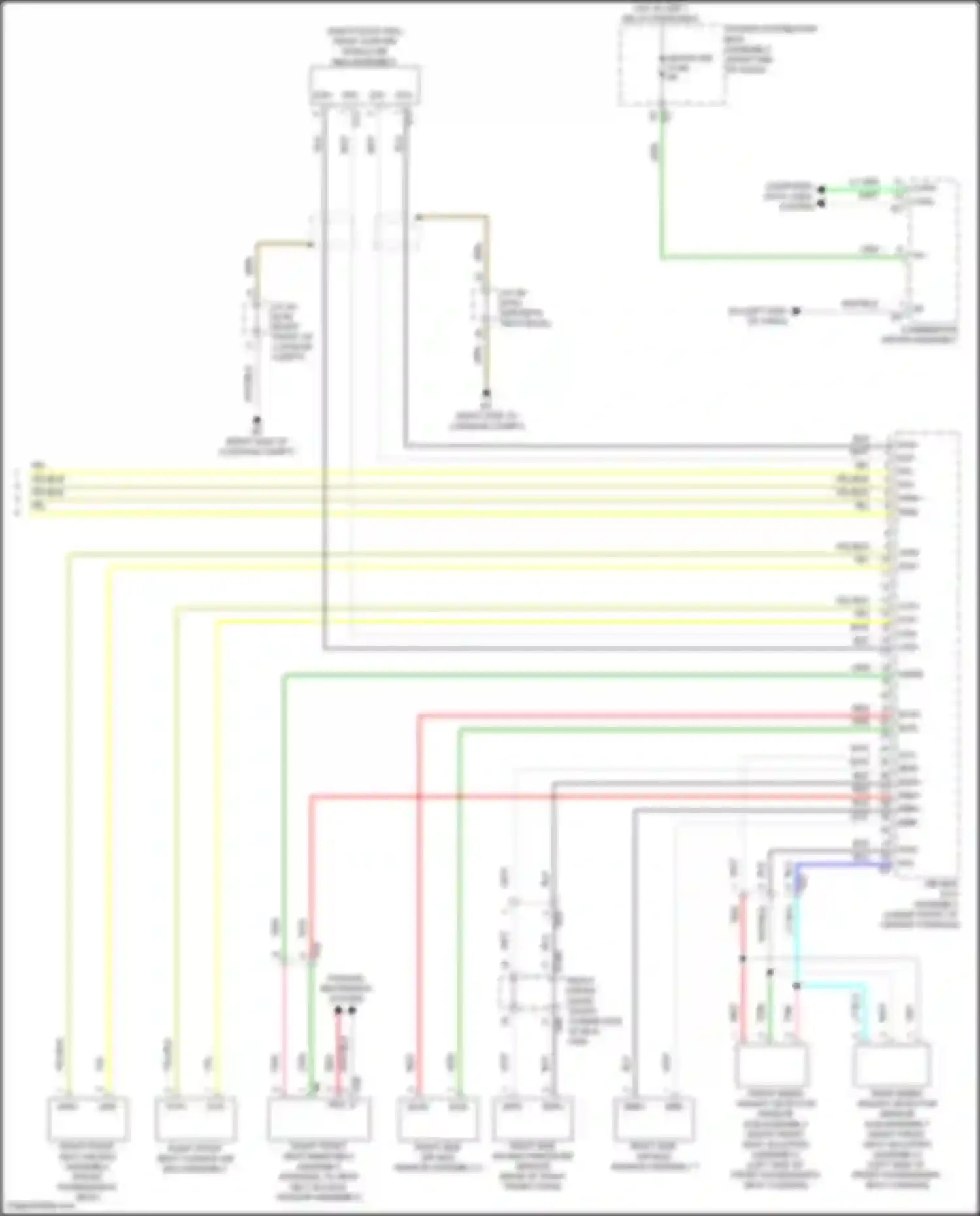 GX Lexus J310 (2023-2024): Supplemental restraints circuit (3 of 3)