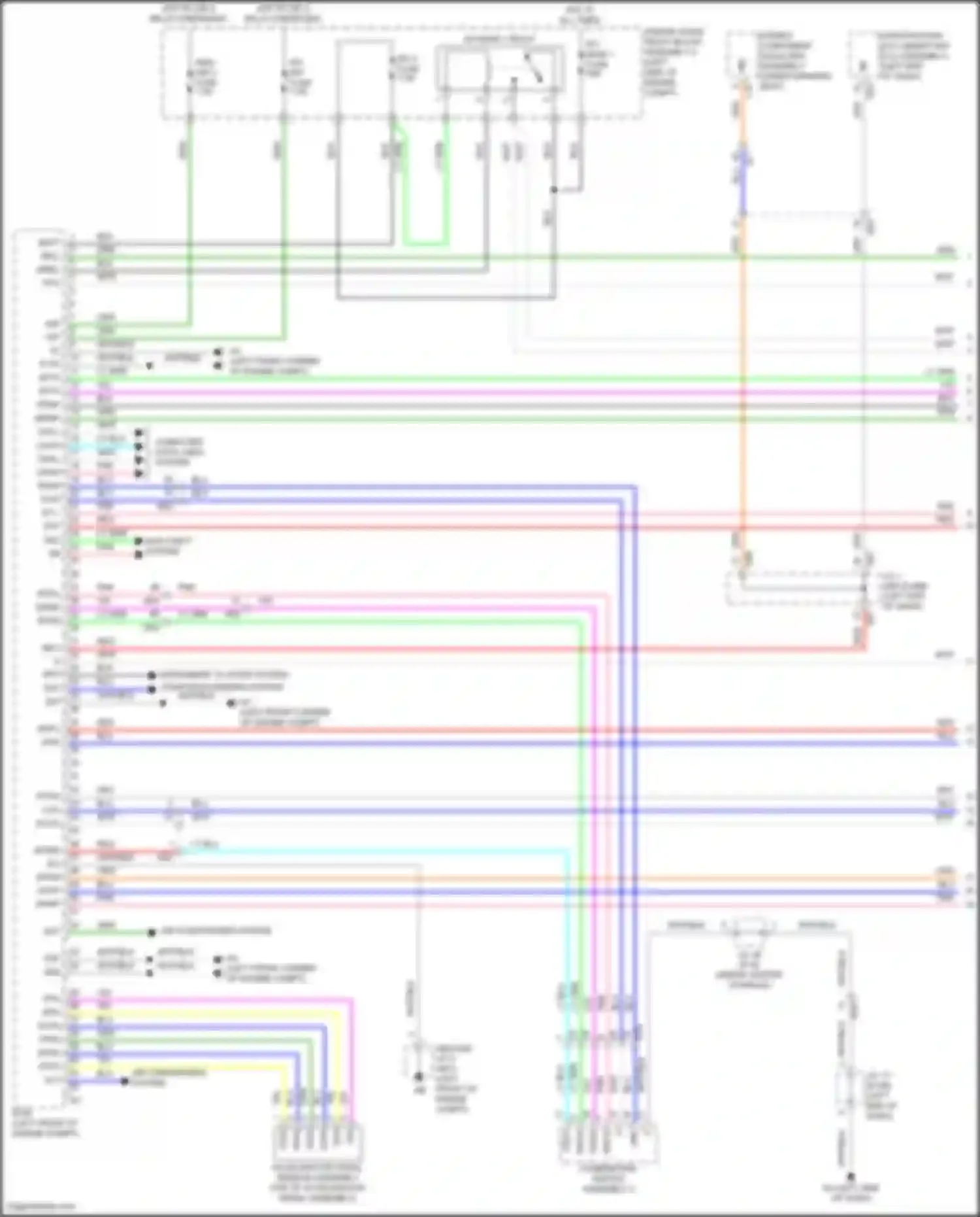 Wiring diagram computer data lines system for Lexus GX J310 (2023-2024) (91 of 93)