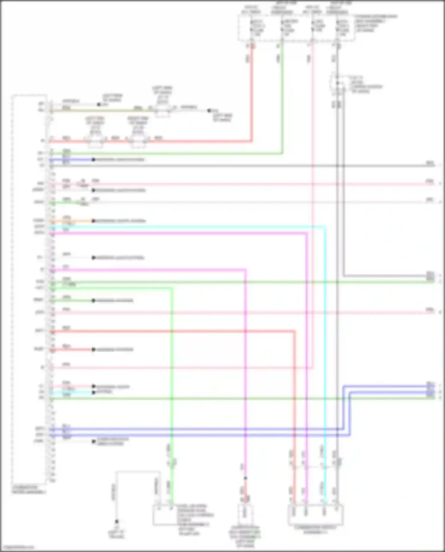 Wiring diagram computer data lines system for Lexus GX J310 (2023-2024) (43 of 93)