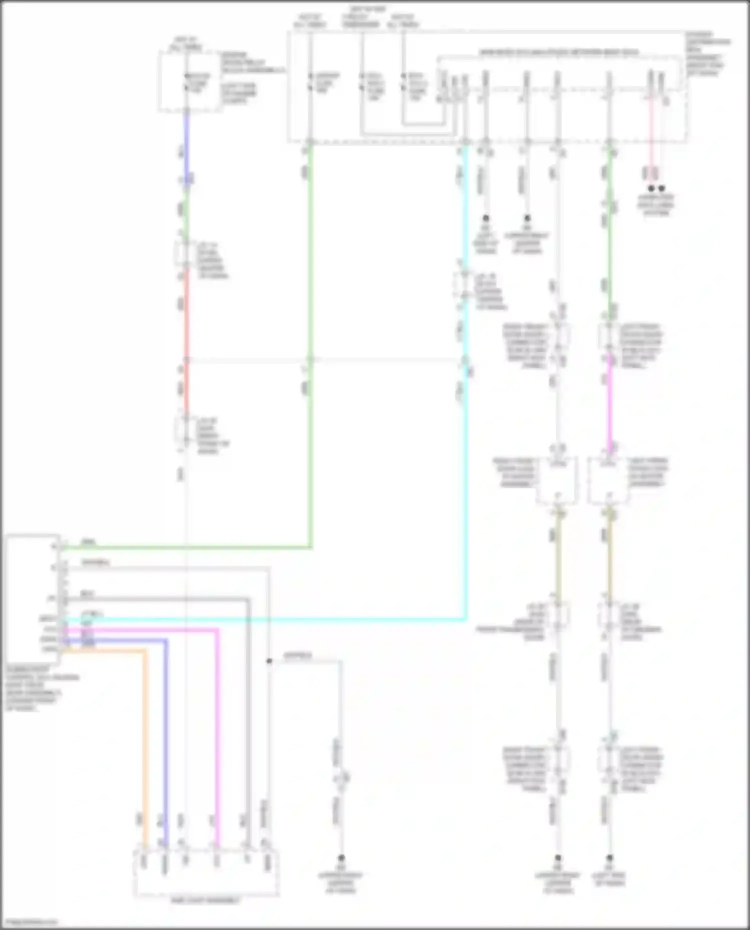 Wiring diagram computer data lines system for Lexus GX J310 (2023-2024) (59 of 93)