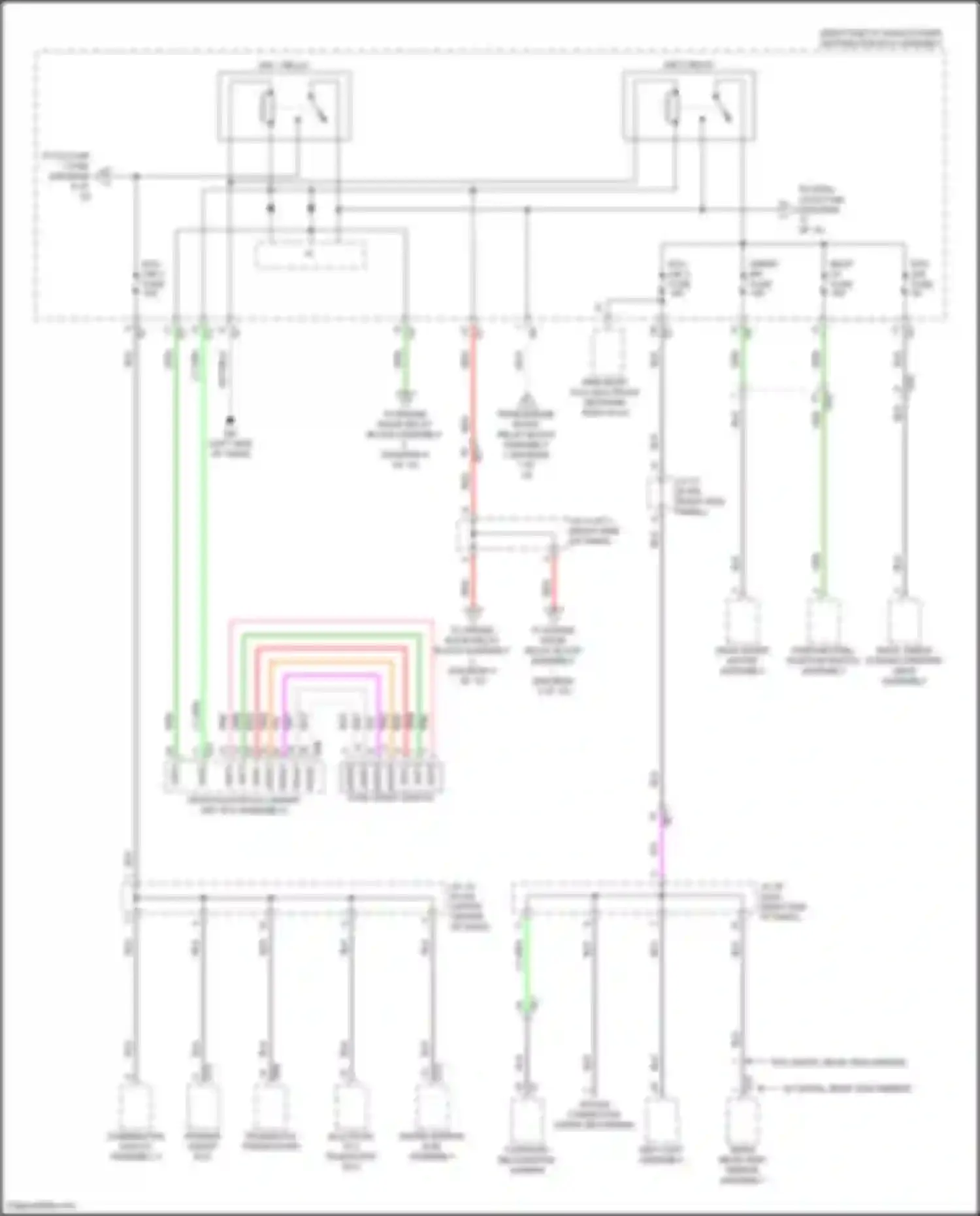 Wiring diagram ecu-igr 2 fuse for Lexus GX J310 (2023-2024) (17 of 25)