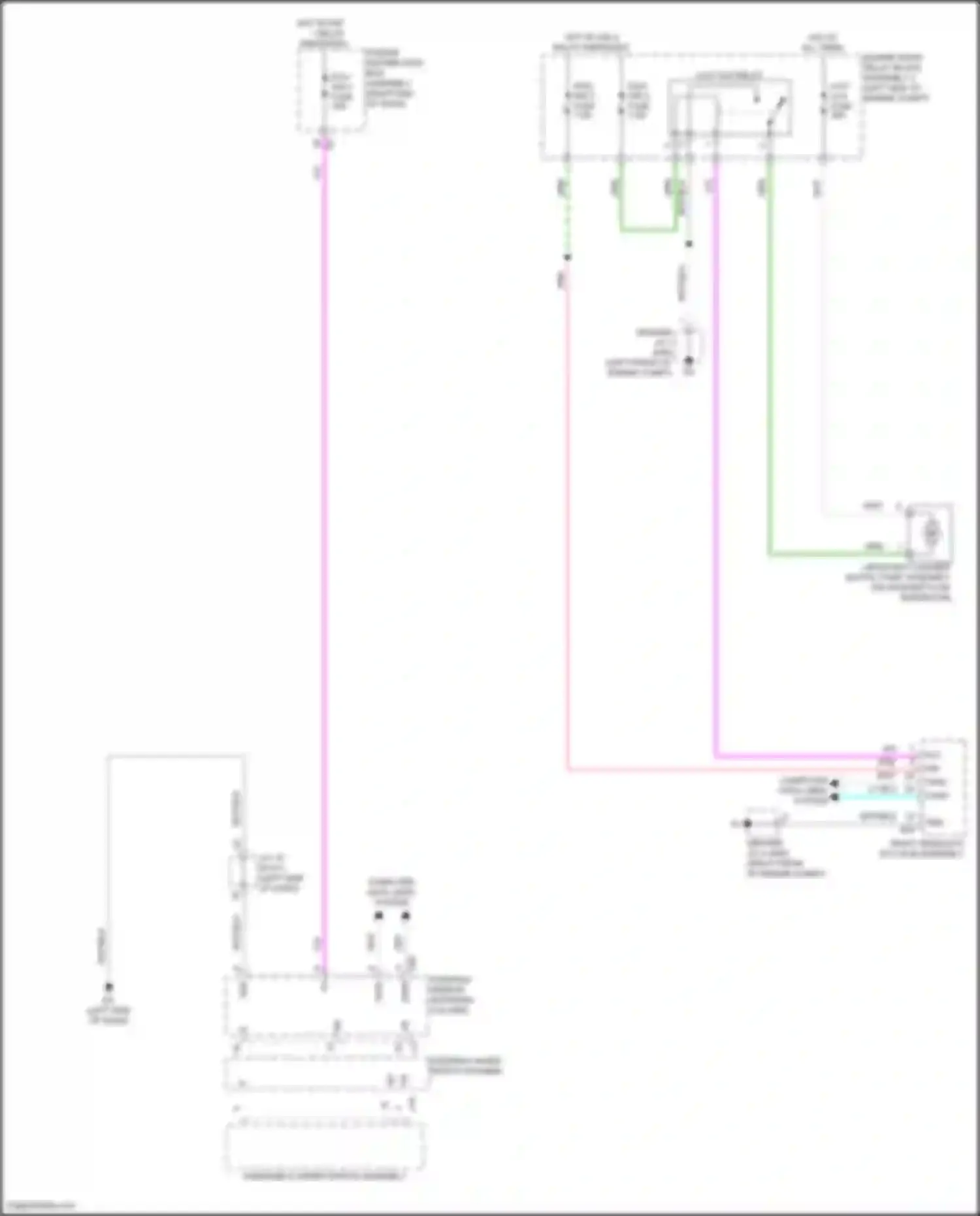 Wiring diagram ecu-igr 4 fuse for Lexus GX J310 (2023-2024) (4 of 7)
