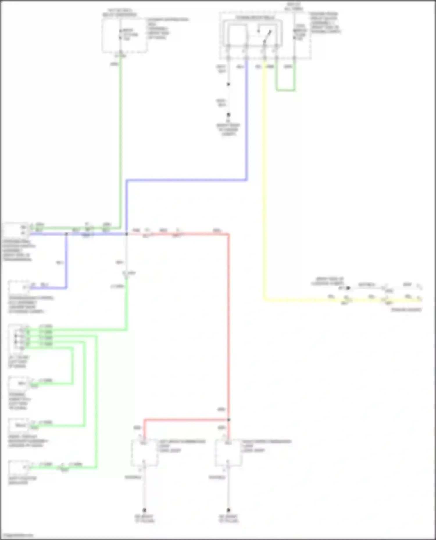 Wiring diagram hot at all times for Lexus GX J310 (2023-2024) (11 of 85)