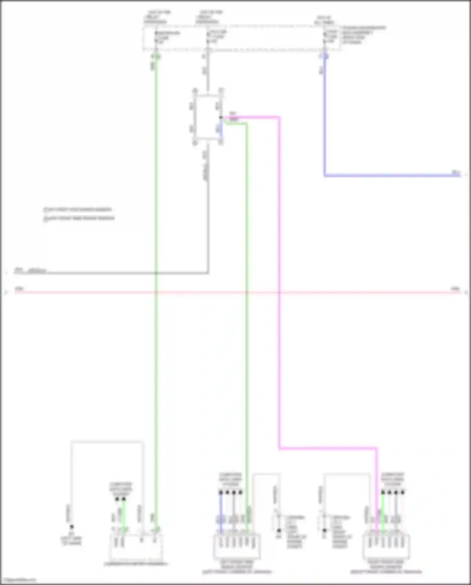Wiring diagram hot at all times for Lexus GX J310 (2023-2024) (5 of 85)