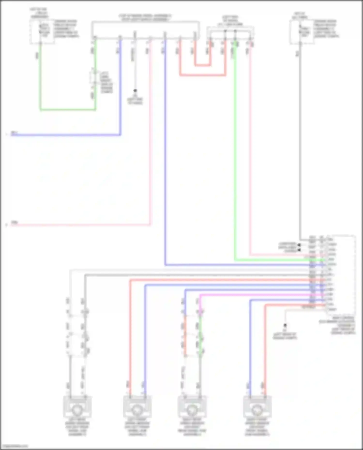Wiring diagram hot at all times for Lexus GX J310 (2023-2024) (6 of 85)