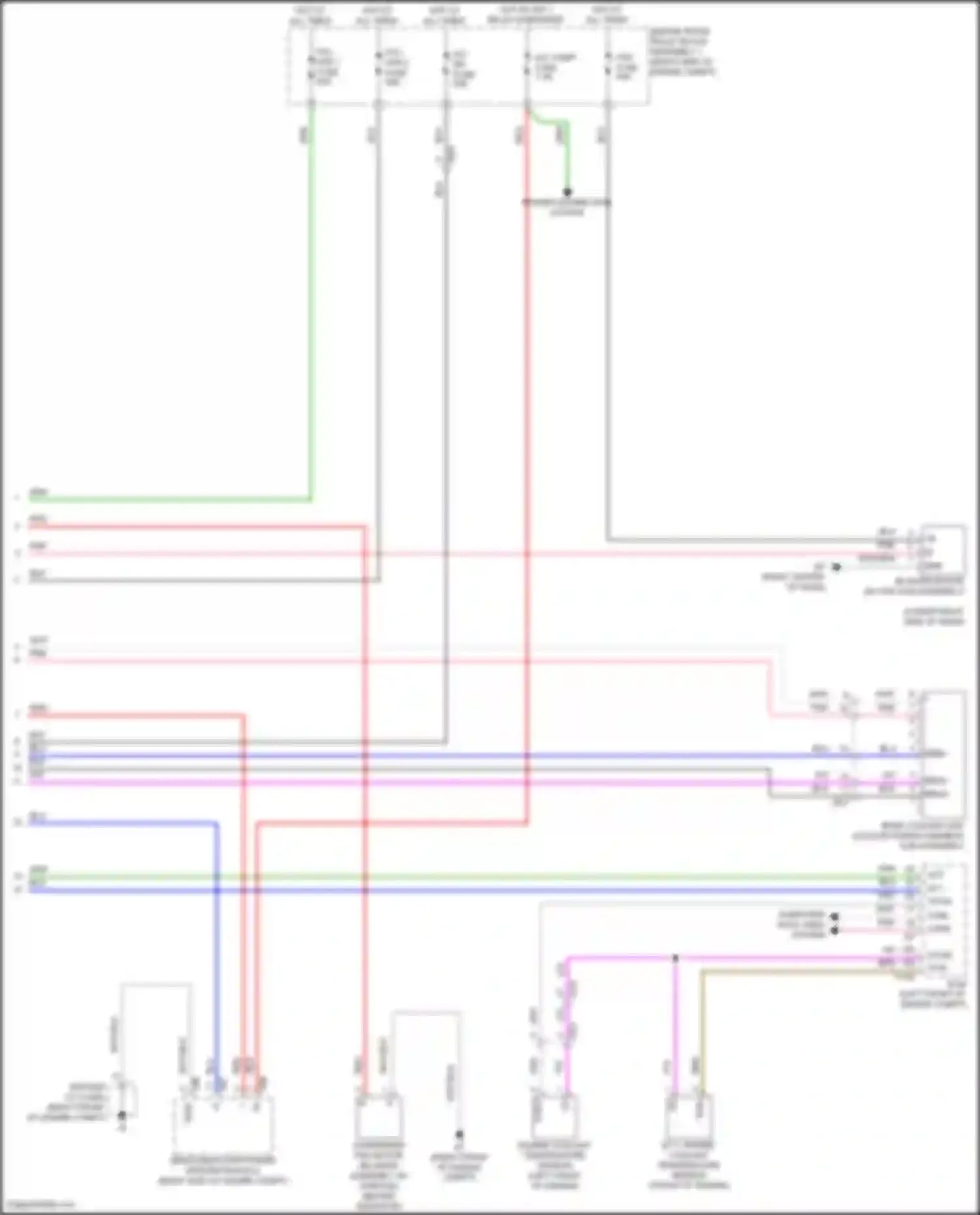 Wiring diagram ptc htr 1 fuse for Lexus GX J310 (2023-2024) (1 of 2)