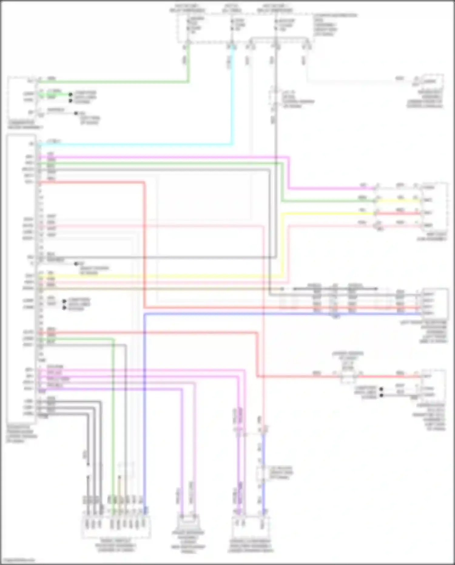 Wiring diagram red for Lexus GX J310 (2023-2024) (110 of 149)