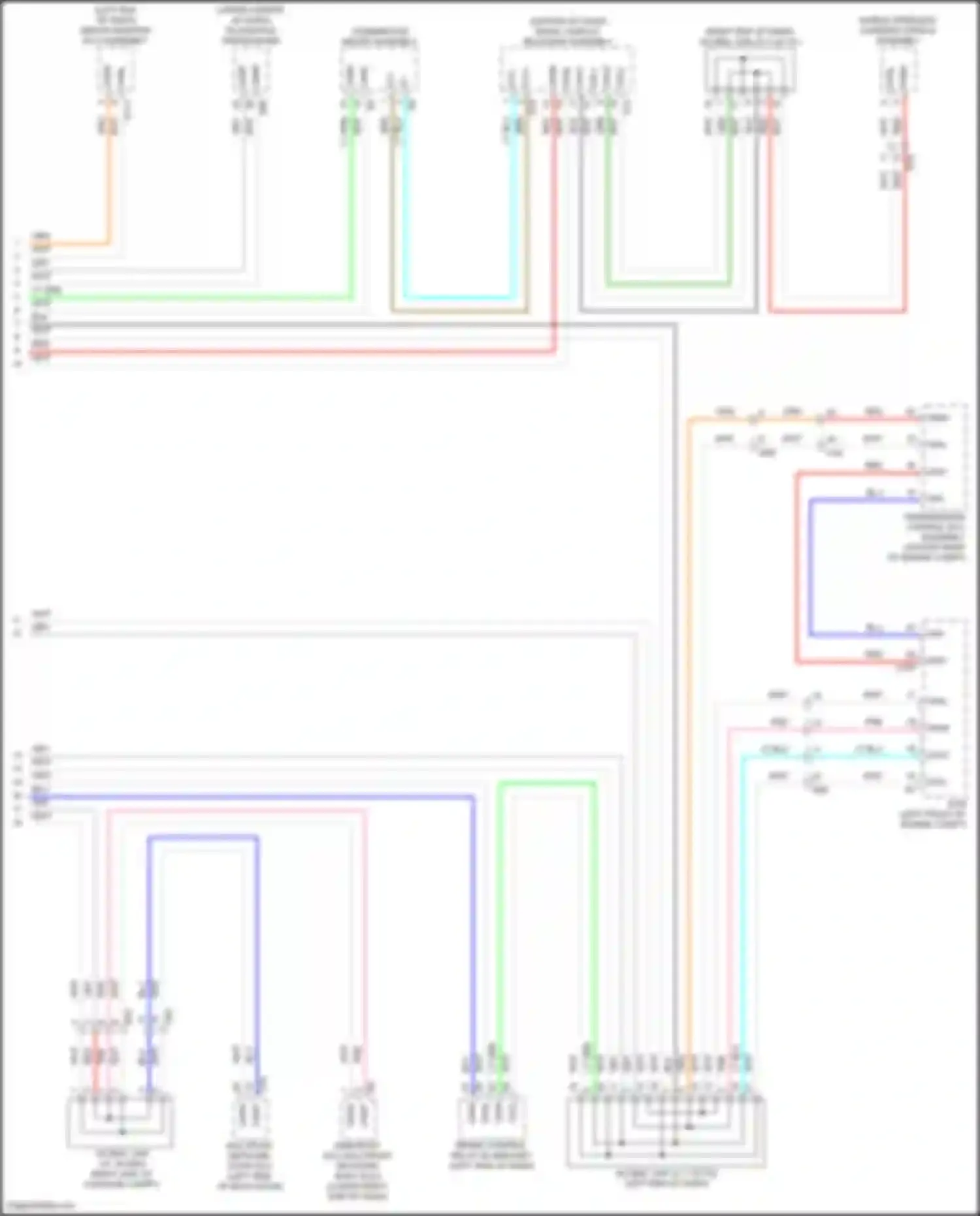 Wiring diagram red for Lexus GX J310 (2023-2024) (47 of 149)