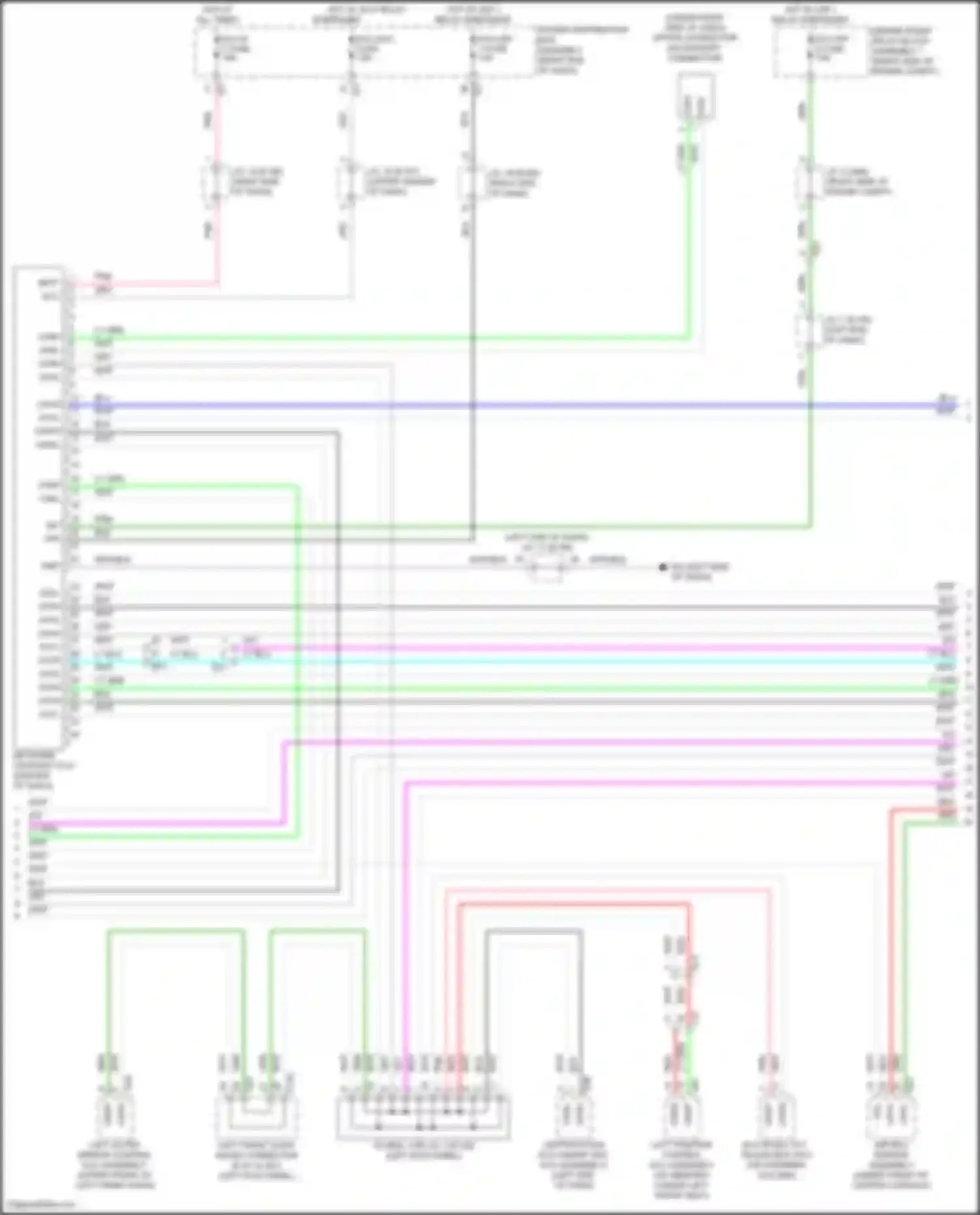 Wiring diagram red for Lexus GX J310 (2023-2024) (43 of 149)