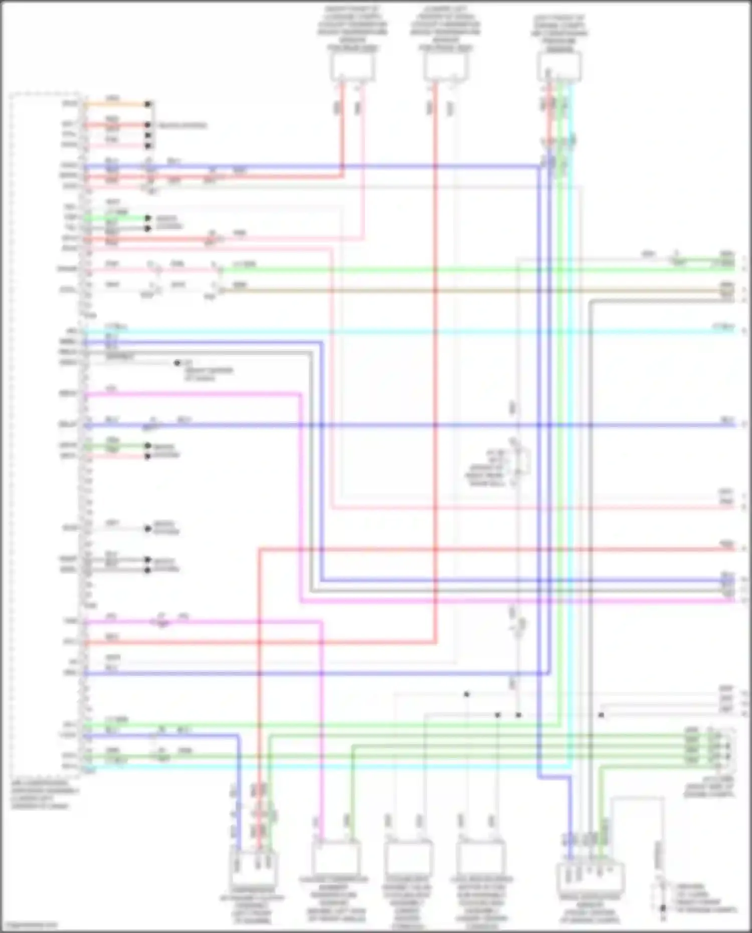 Wiring diagram ssr+ for Lexus GX J310 (2023-2024) (1 of 2)
