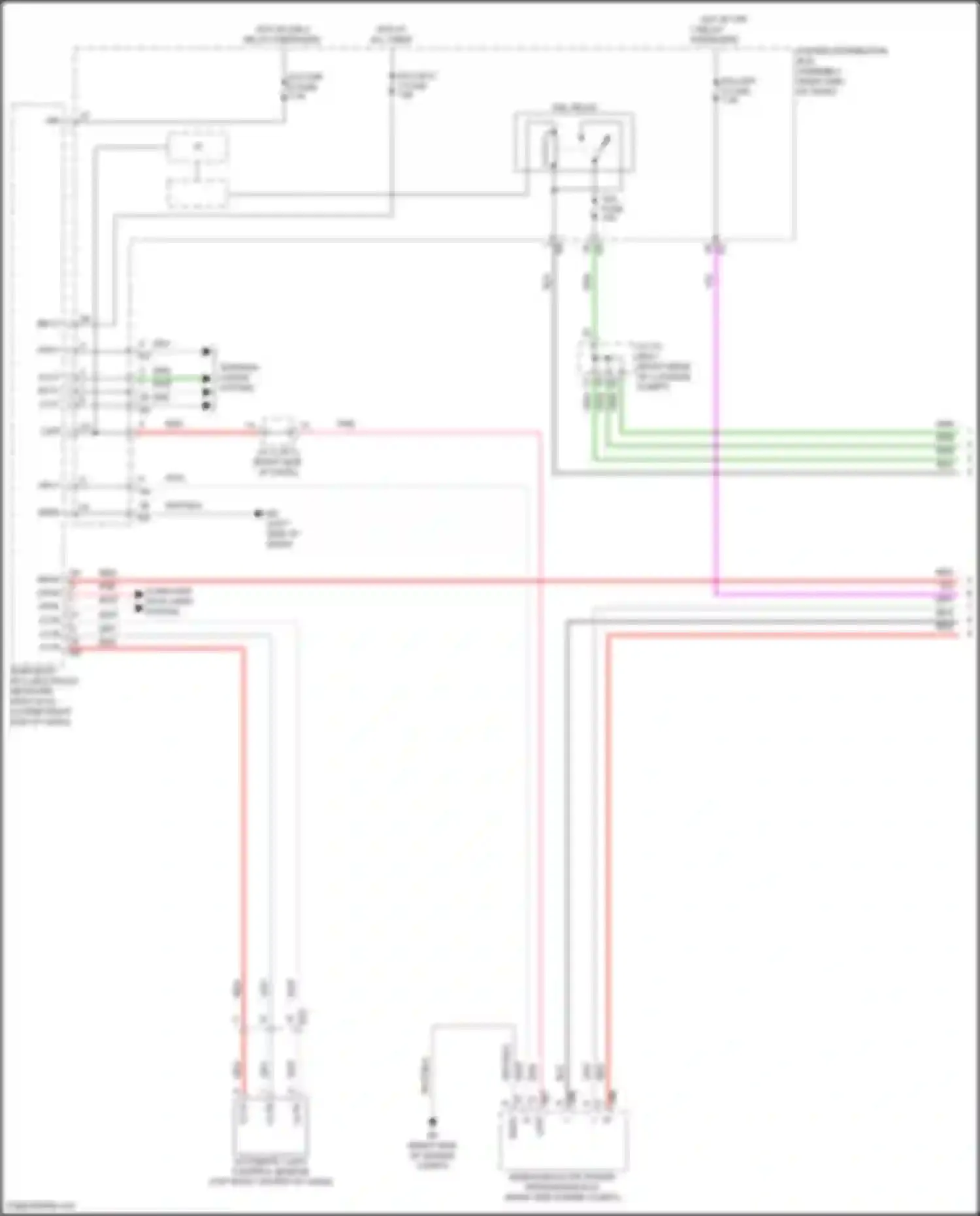 Wiring diagram tail fuse for Lexus GX J310 (2023-2024) (1 of 1)