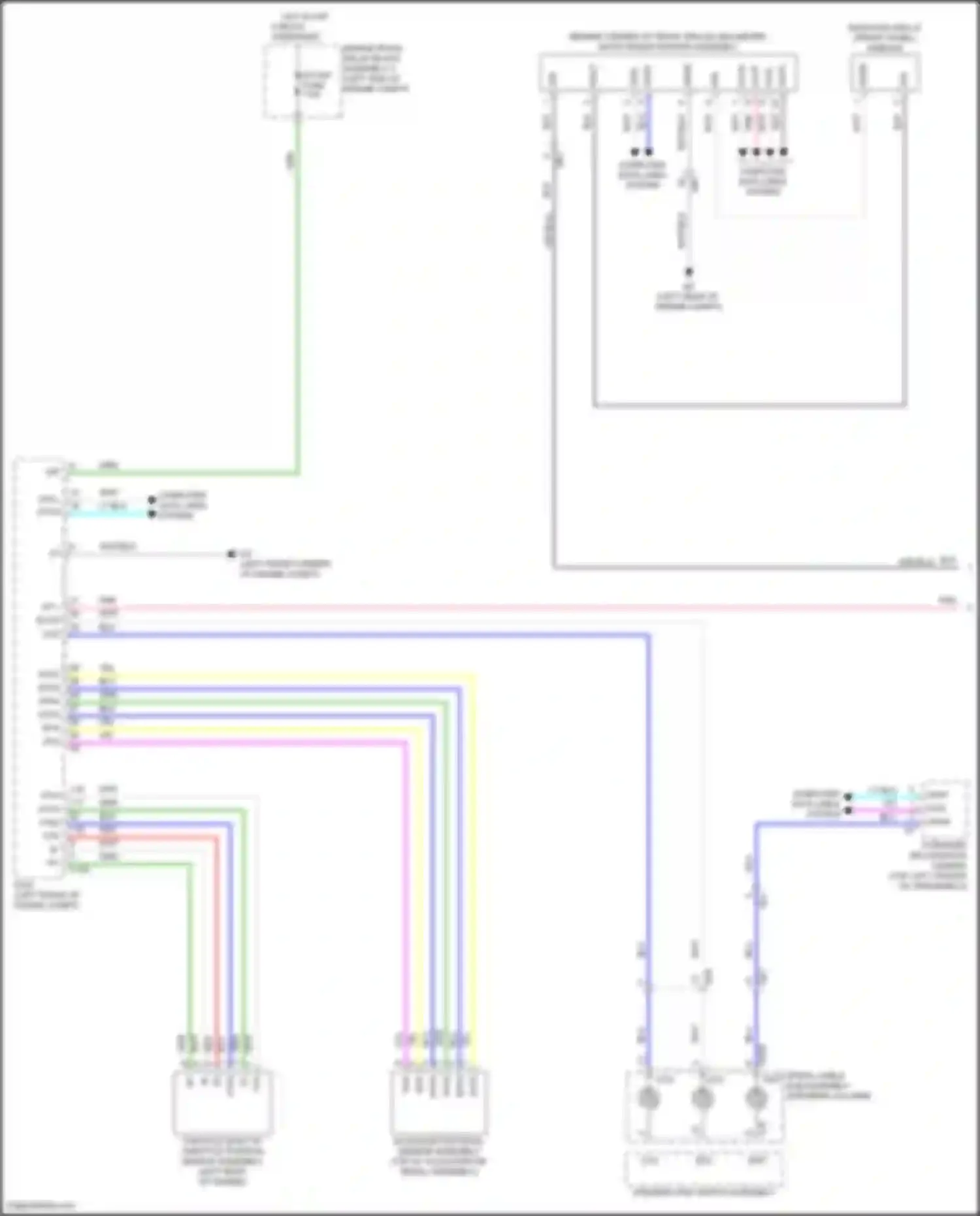 Wiring diagram yel for Lexus GX J310 (2023-2024) (2 of 35)