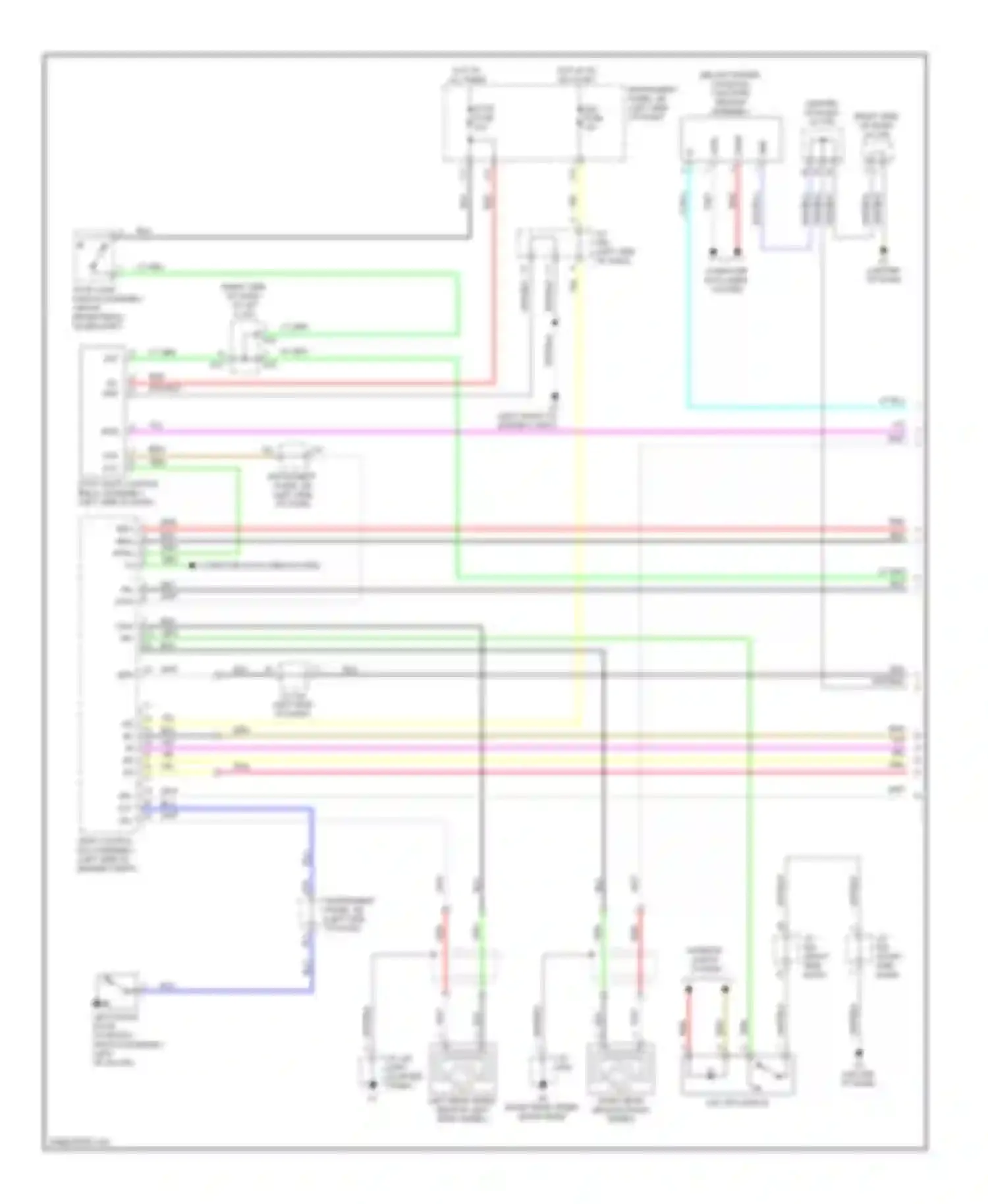 HS Lexus I (2009-2012): Anti-lock brakes circuit (1 of 3)
