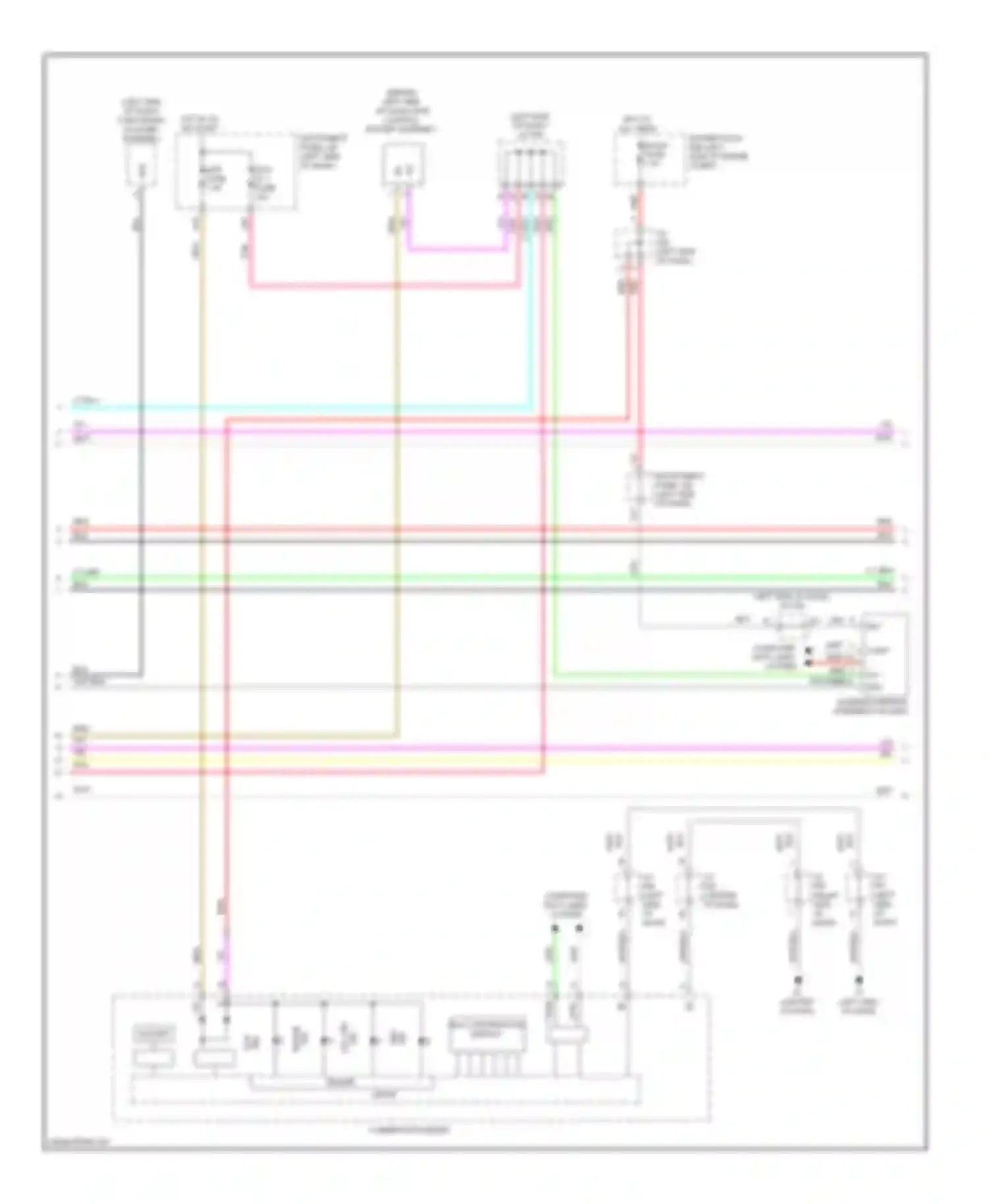 HS Lexus I (2009-2012): Anti-lock brakes circuit (2 of 3)