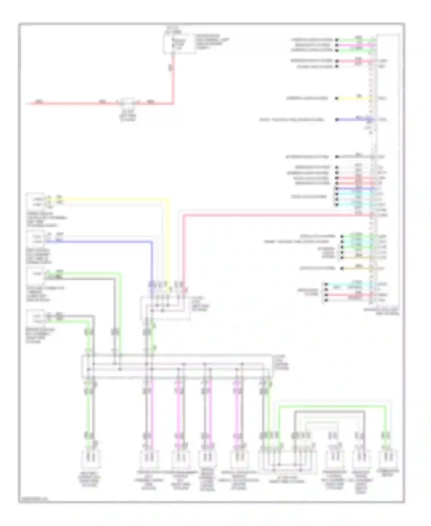 HS Lexus I (2009-2012): Body ecu circuit (2 of 2)