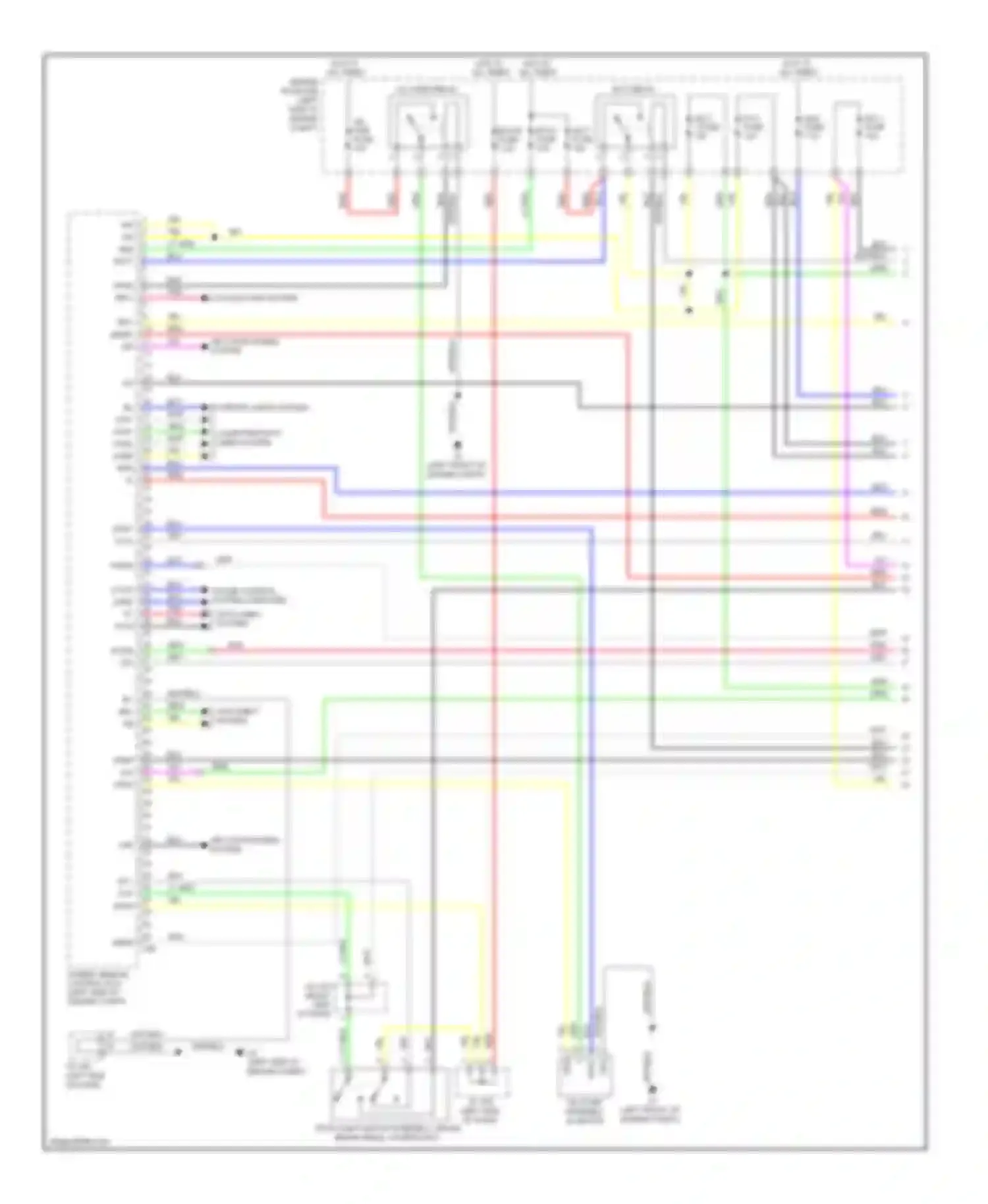 HS Lexus I (2009-2012): Wiring diagram engine performance 2.4l (1 of 8)