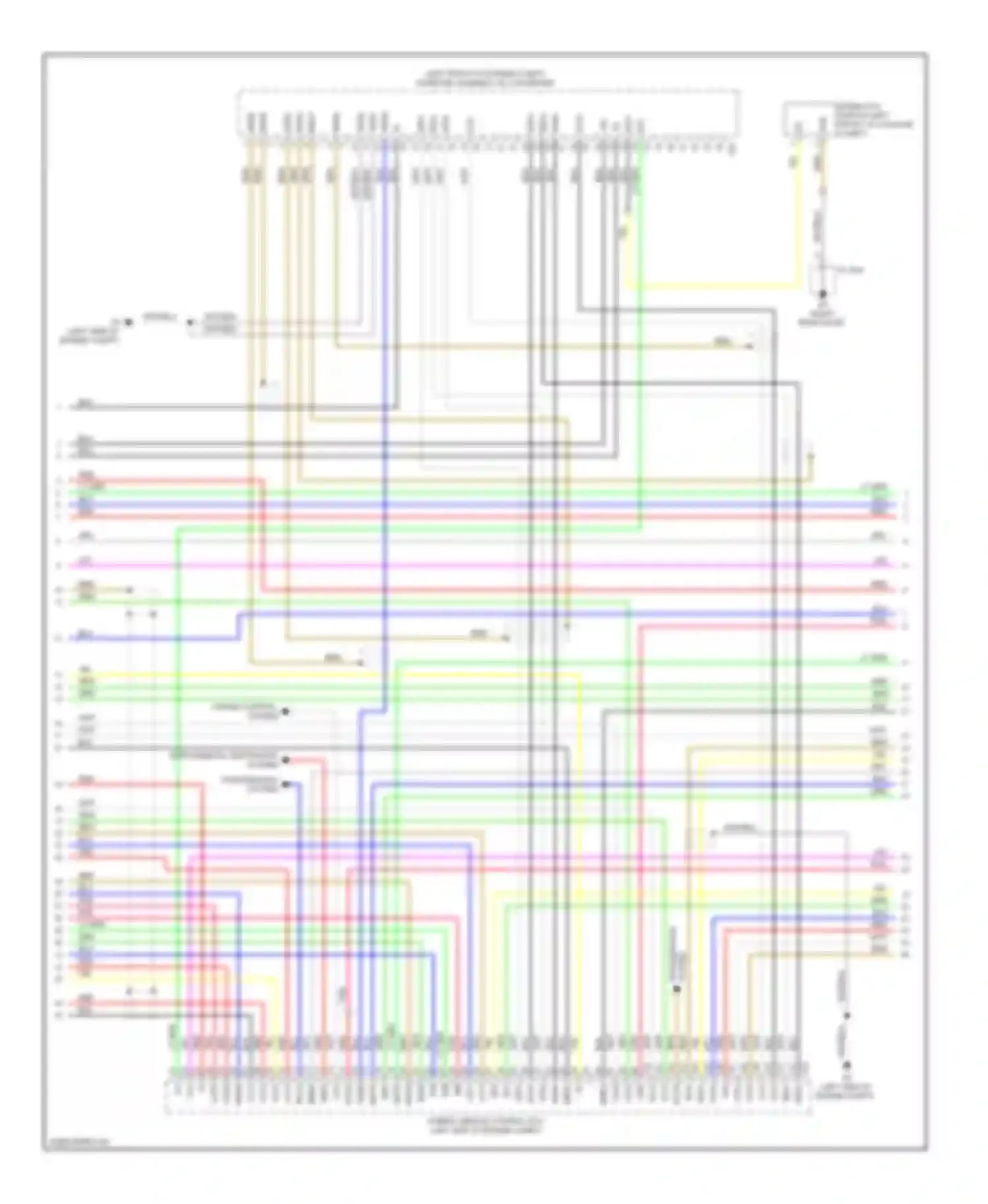 HS Lexus I (2009-2012): Wiring diagram engine performance 2.4l (4 of 8)