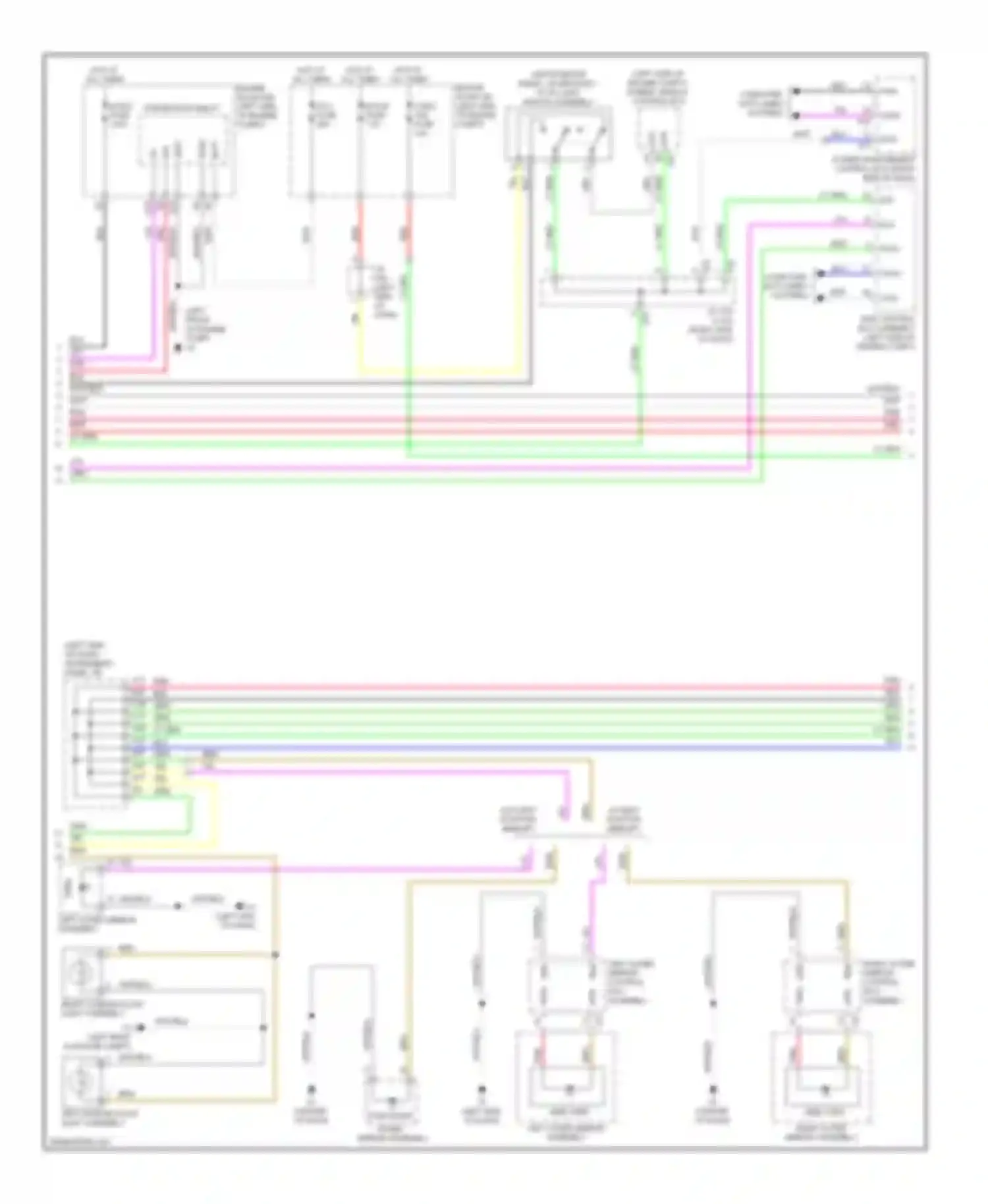 HS Lexus I (2009-2012): Exterior lamps circuit (2 of 3)