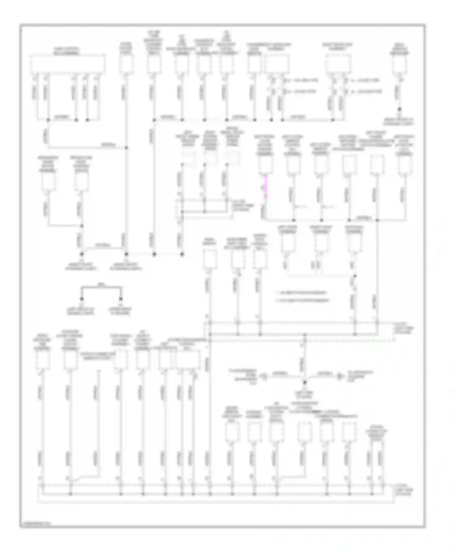 HS Lexus I (2009-2012): Ground distribution circuit (2 of 4)