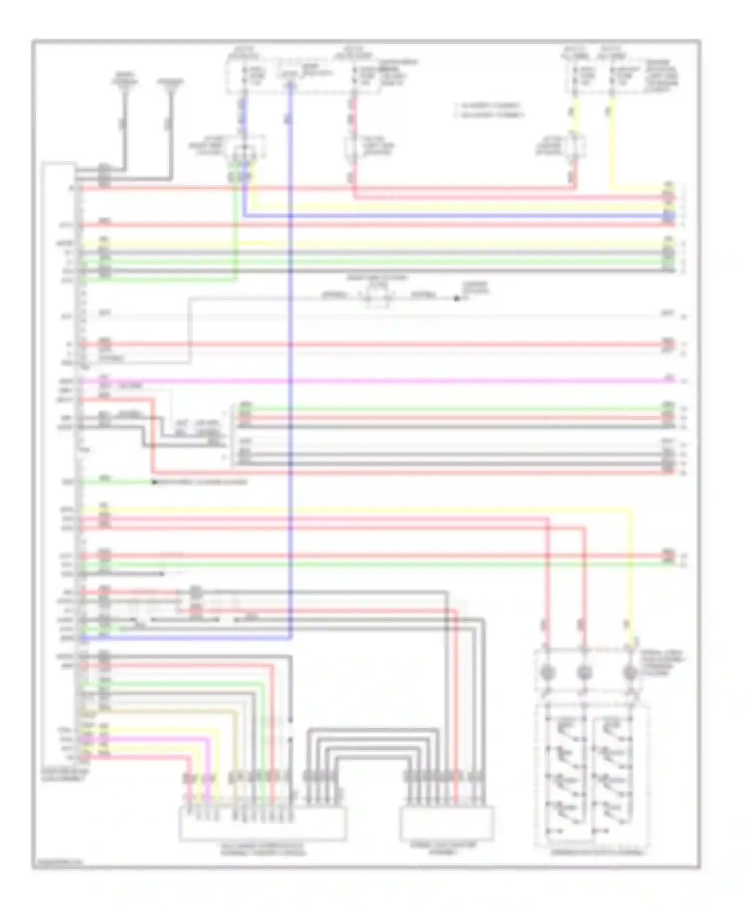 HS Lexus I (2009-2012): Radio circuit, without navigation (1 of 4)