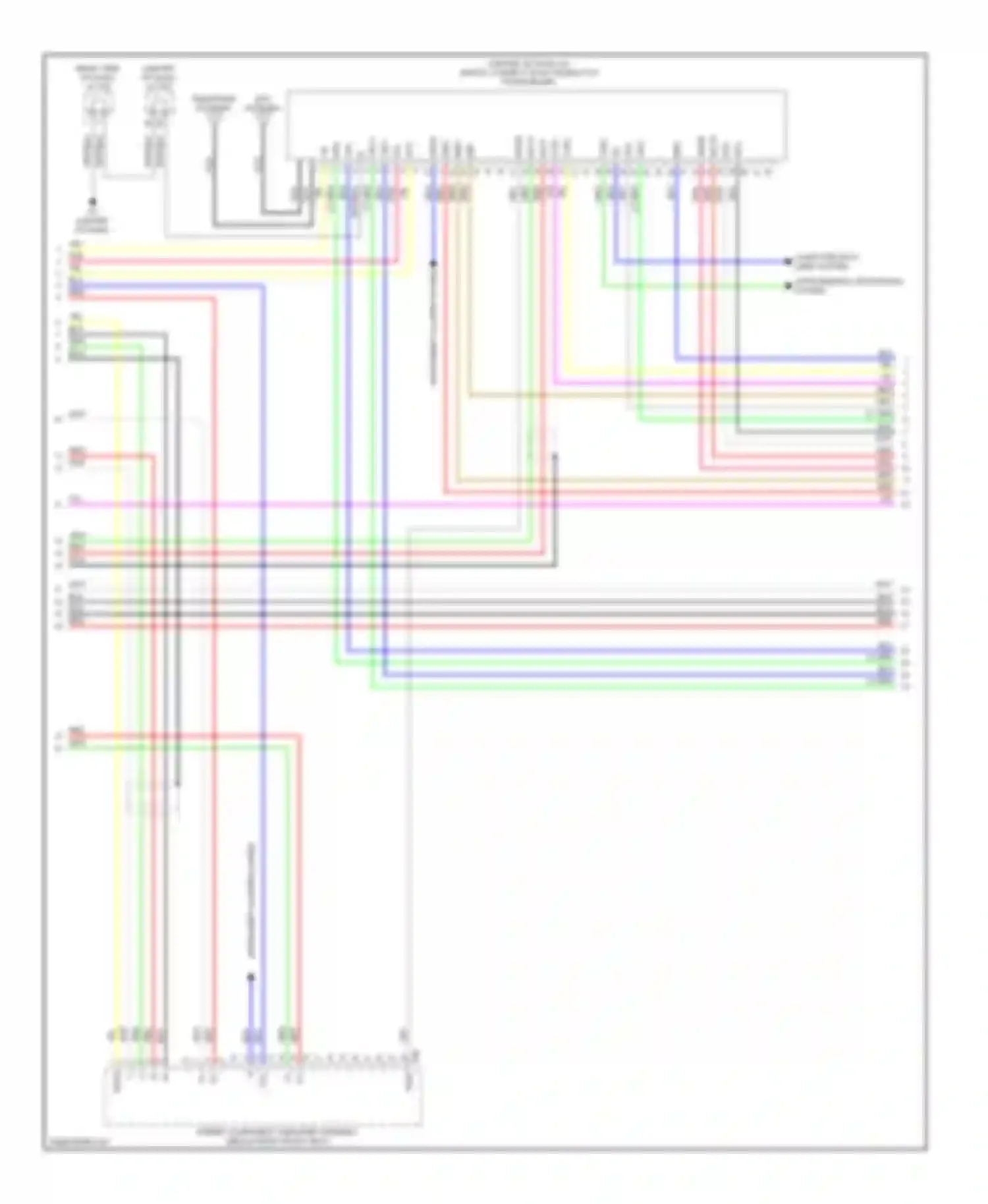 HS Lexus I (2009-2012): Radio circuit, without navigation (2 of 4)