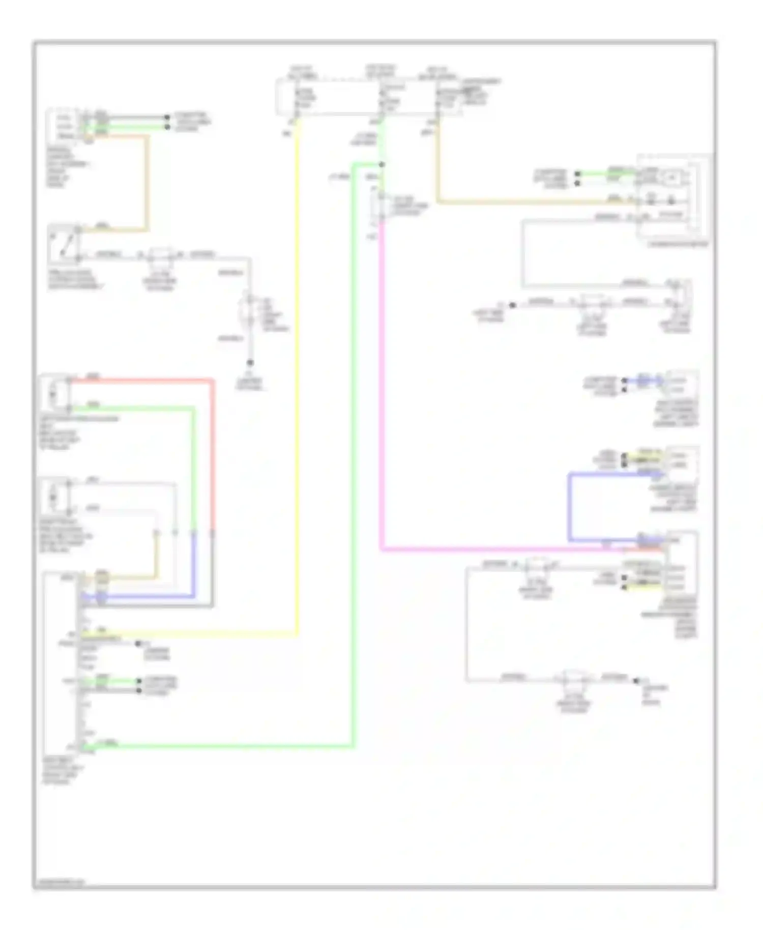 HS Lexus I (2009-2012): Pre-collision circuit