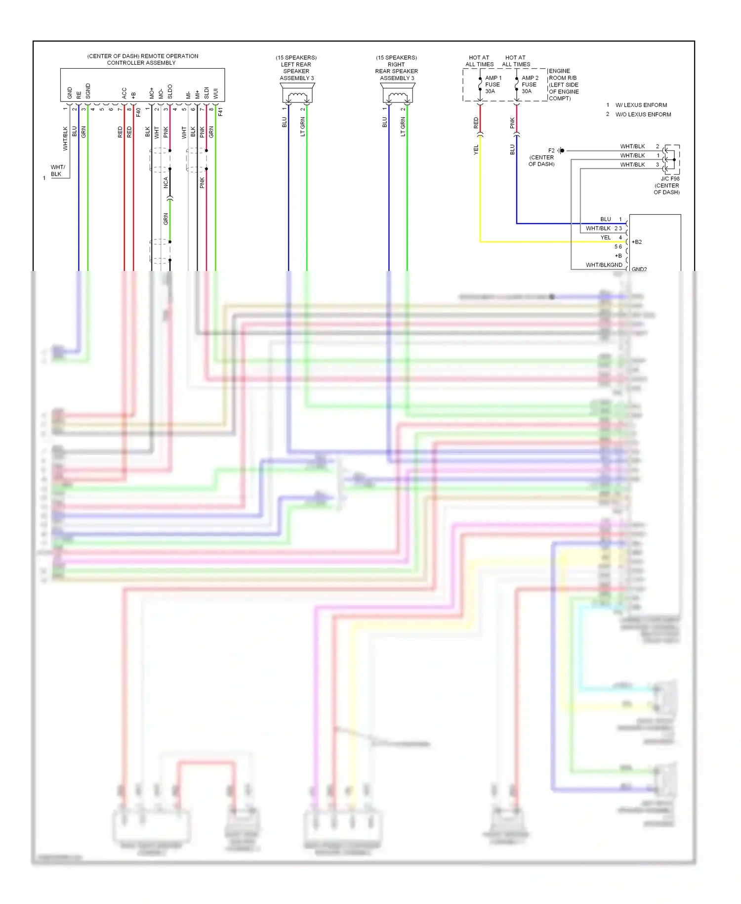 Lexus HS I (2009-2012) blu wiring diagram  (79 of 94)