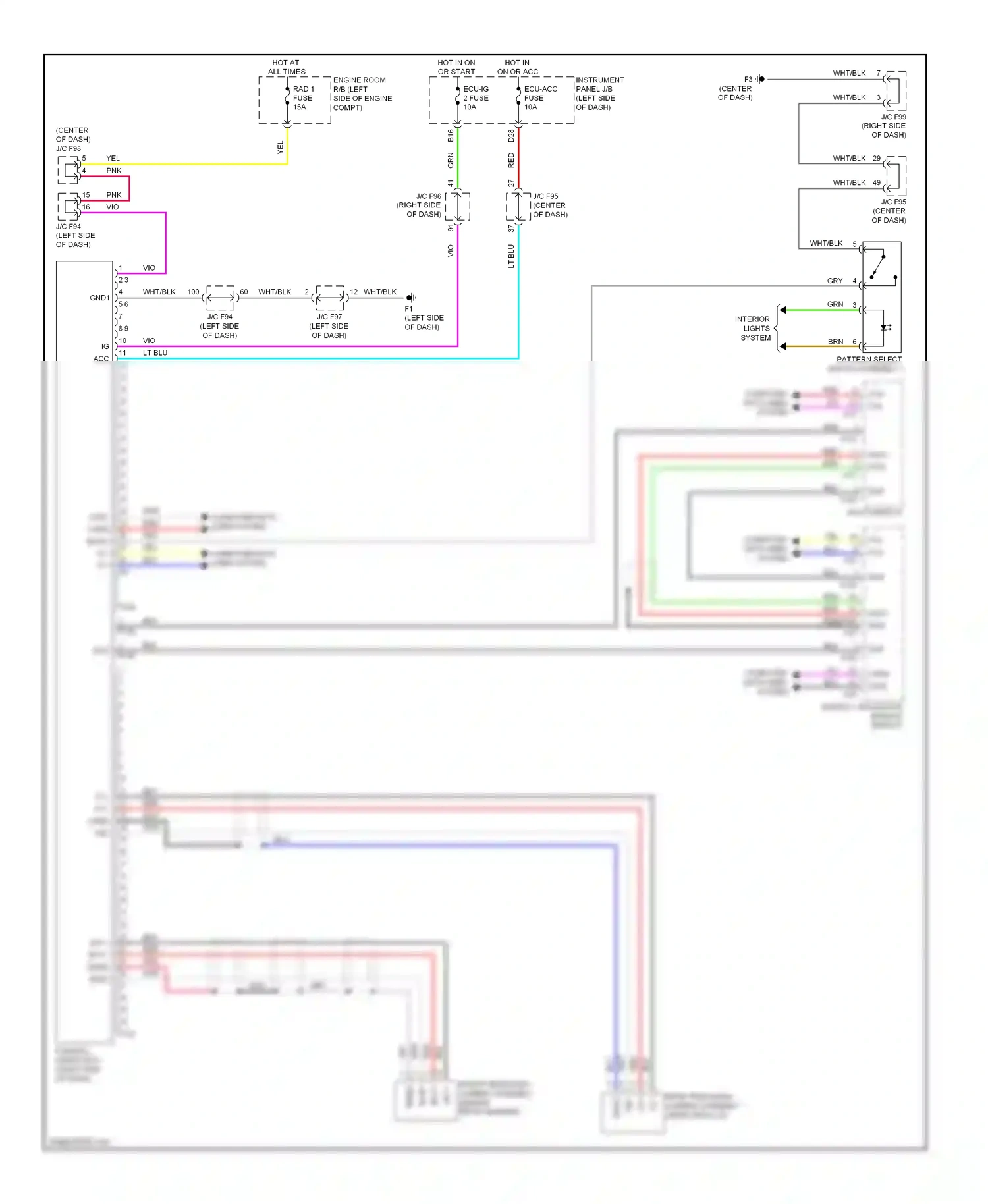 Lexus HS I (2009-2012) computer data lines system wiring diagram  (40 of 62)