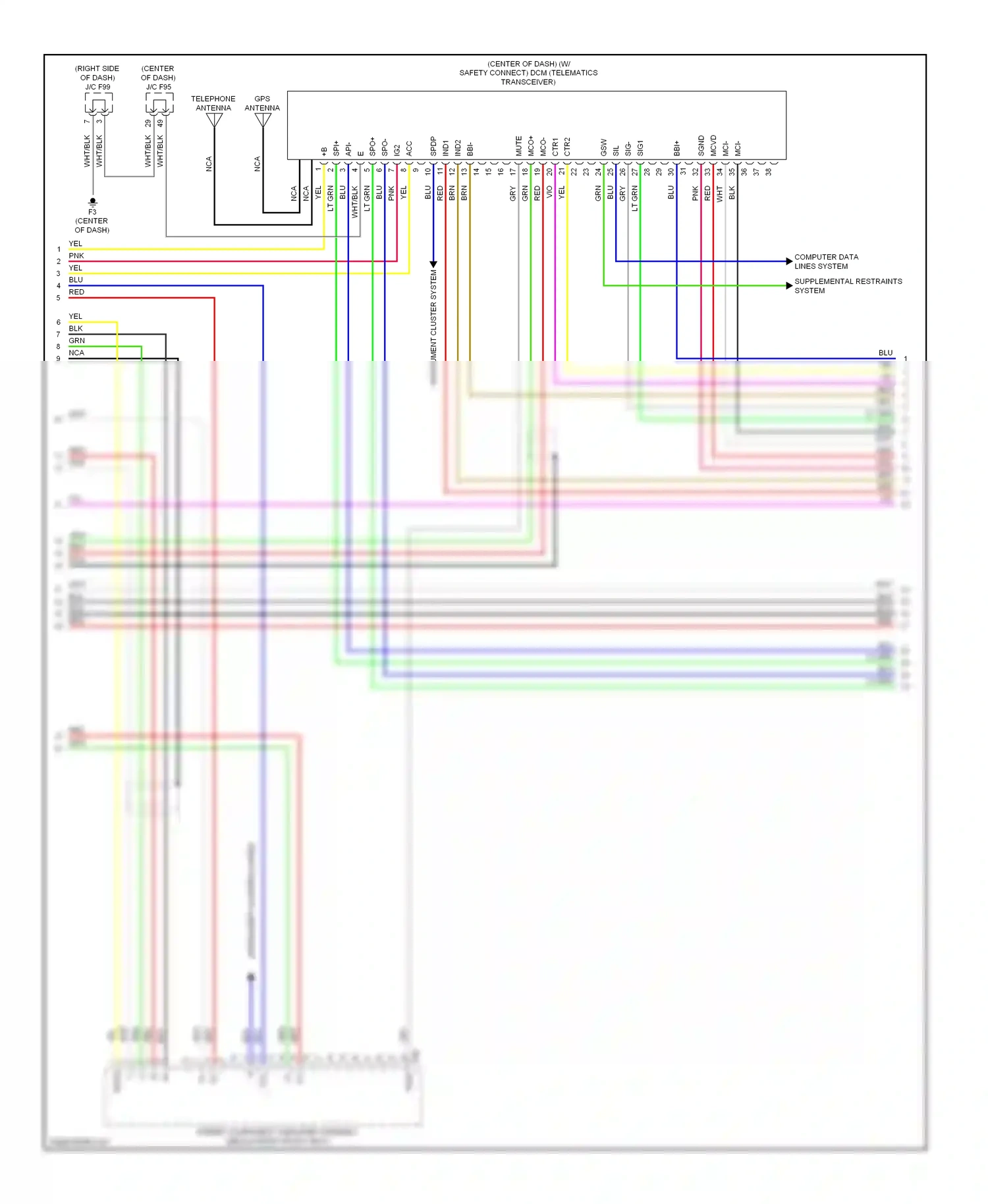 Lexus HS I (2009-2012) computer data lines system wiring diagram  (56 of 62)