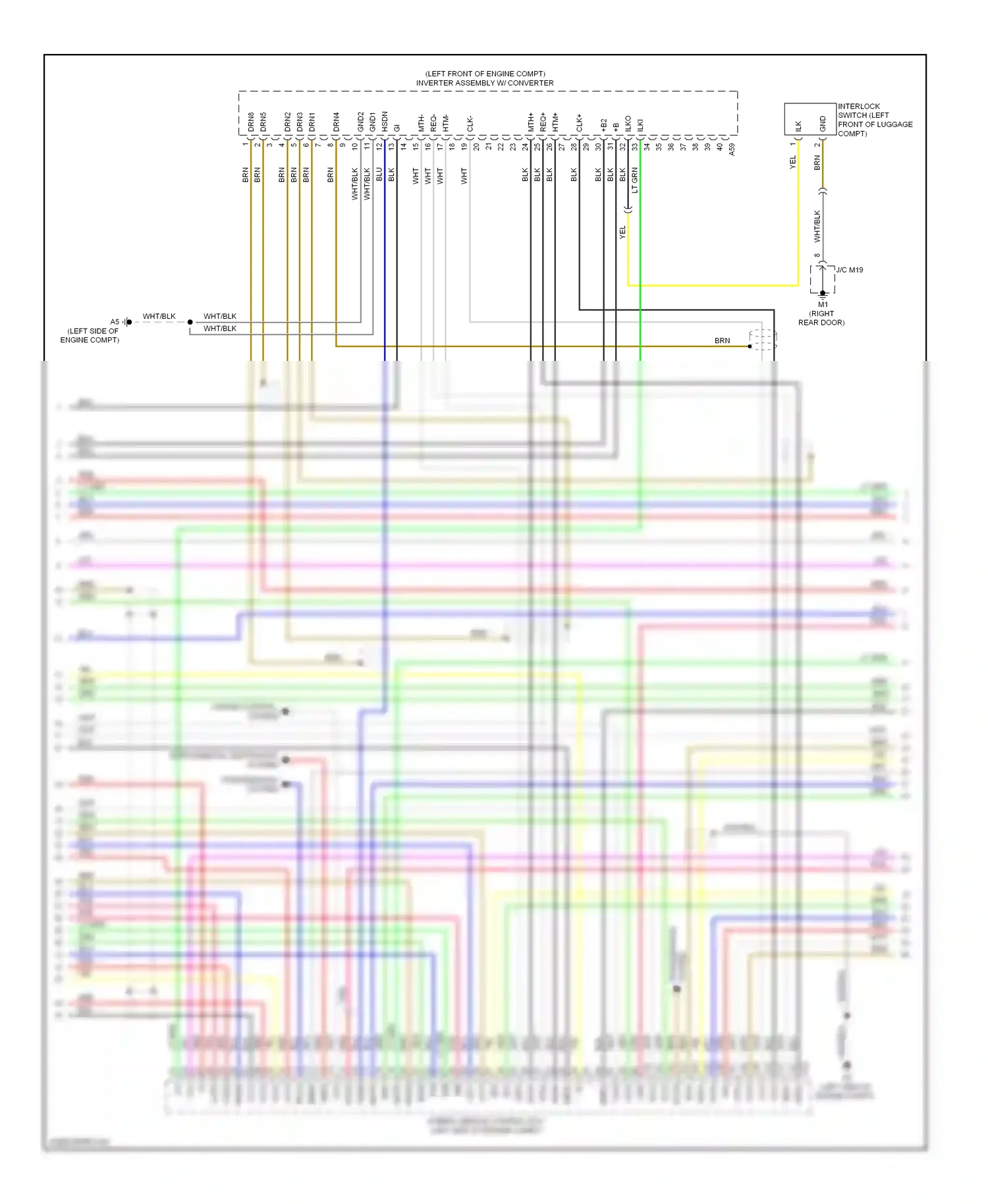 Lexus HS I (2009-2012) ilko wiring diagram  (1 of 1)