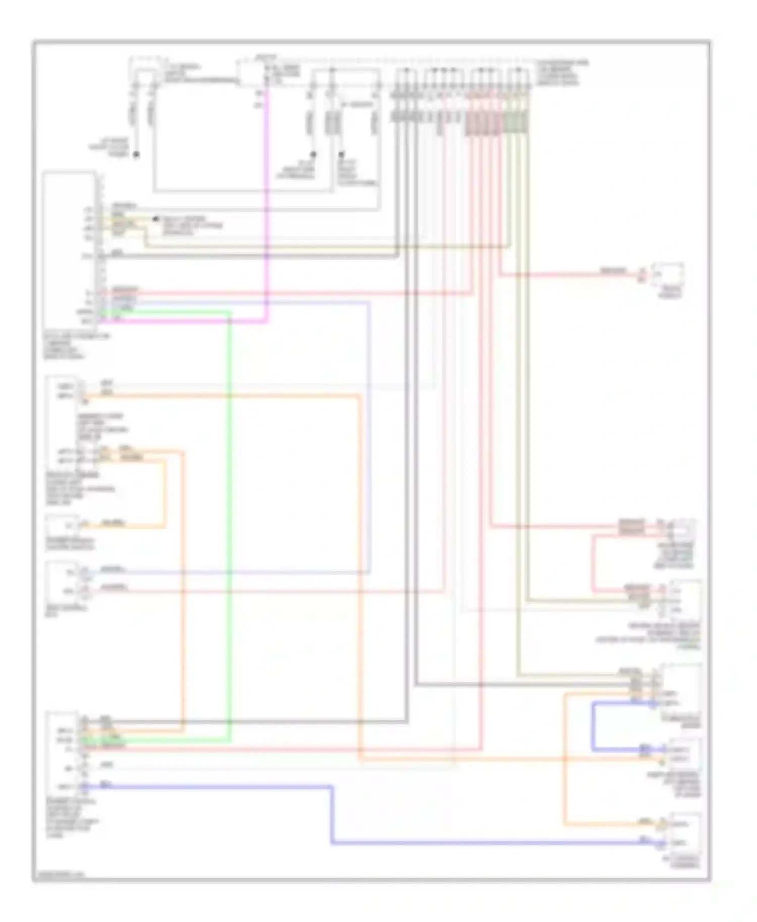 IS Lexus I (1999-2005): Computer data lines circuit
