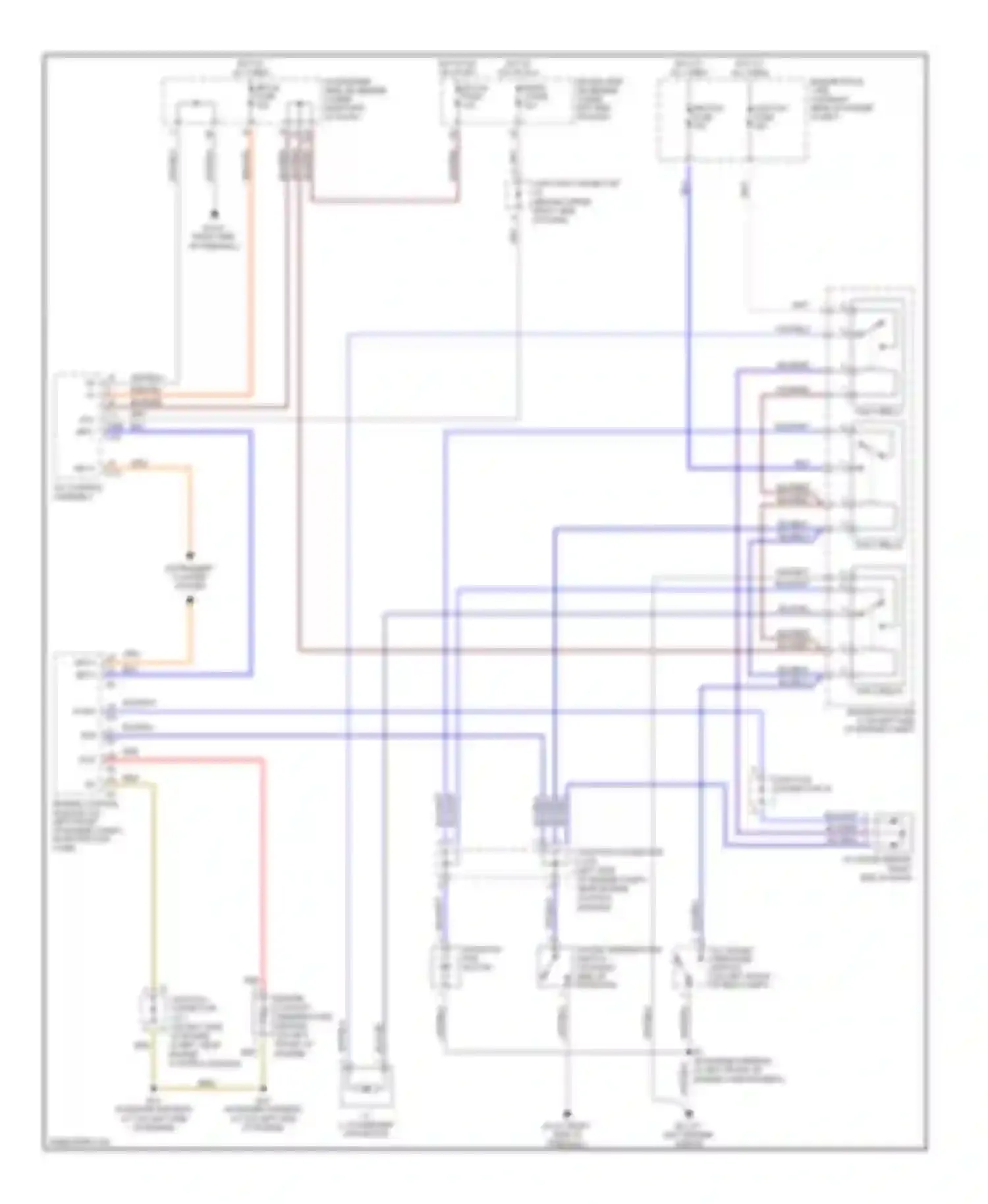 IS Lexus I (1999-2005): Cooling fan circuit