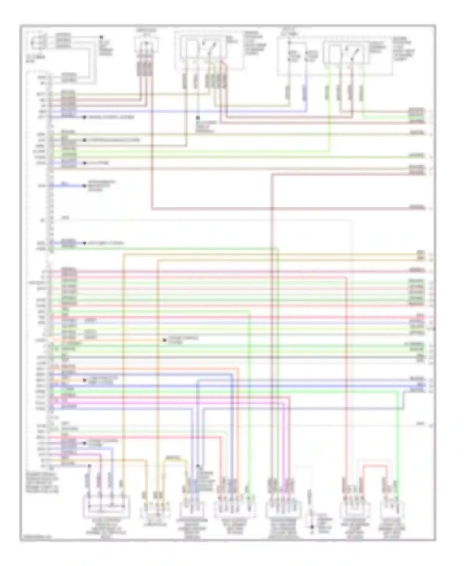 IS Lexus I (1999-2005): Wiring diagram engine performance 3.0l (1 of 6)