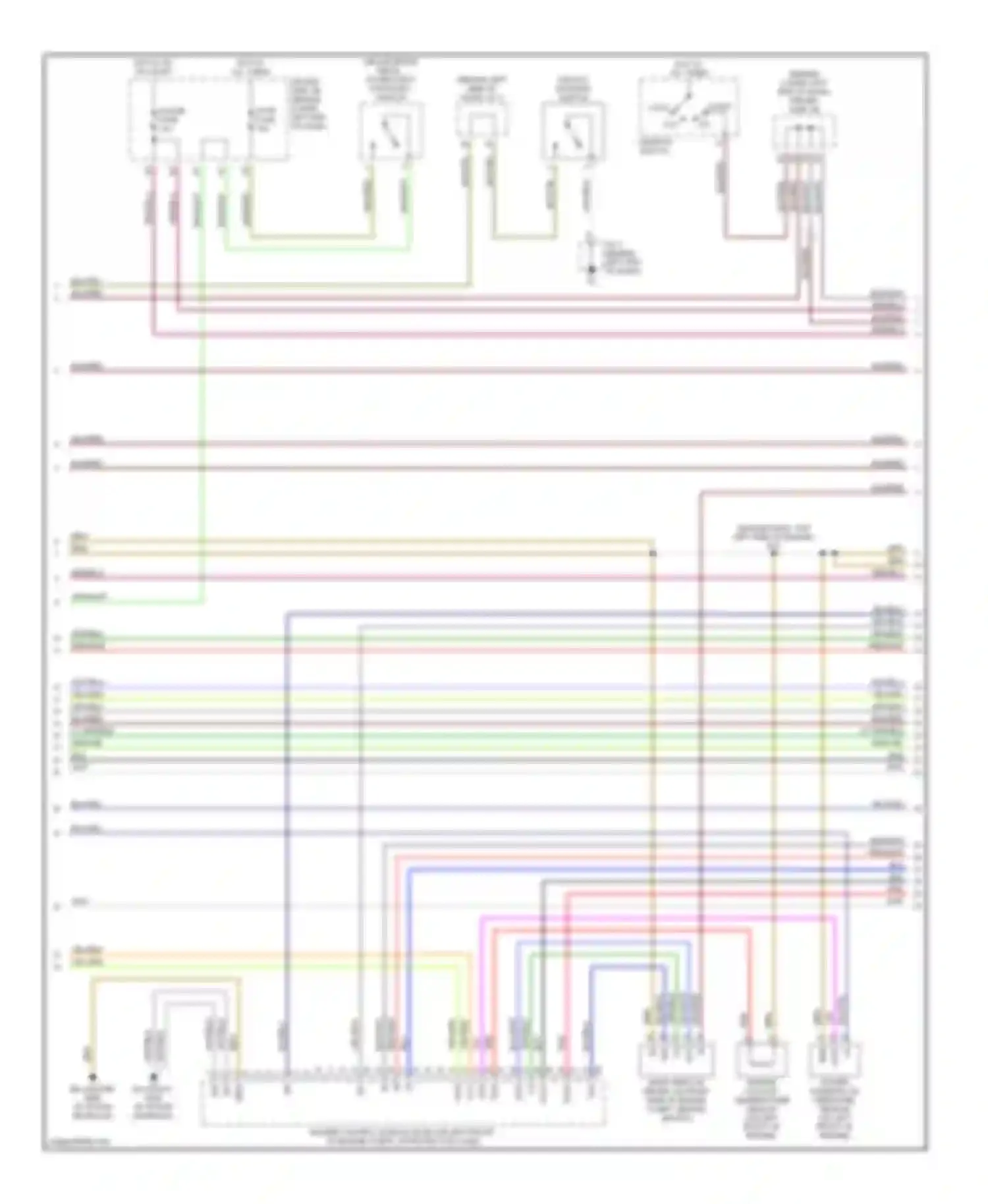 IS Lexus I (1999-2005): Wiring diagram engine performance 3.0l (3 of 6)