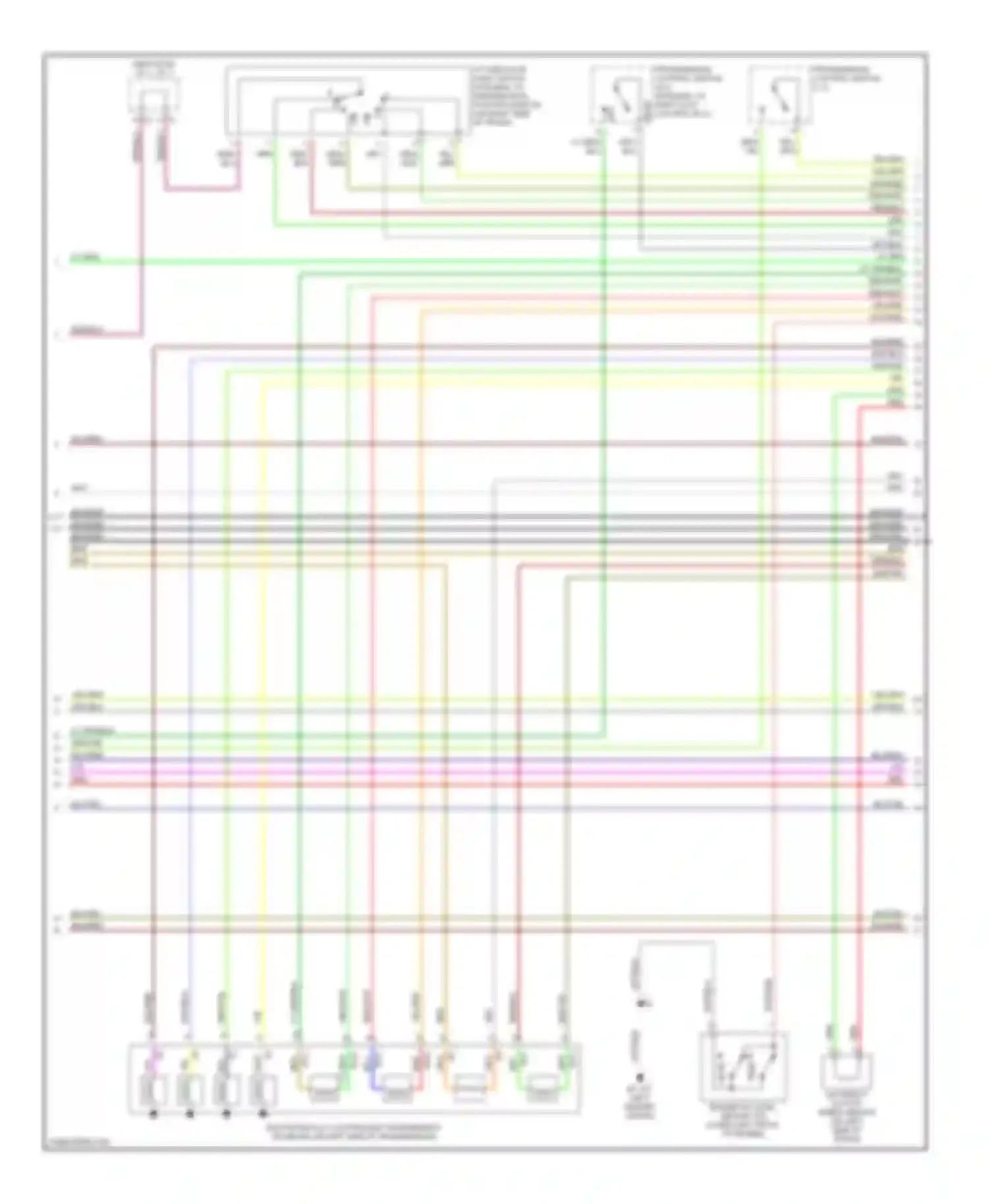IS Lexus I (1999-2005): Wiring diagram engine performance 3.0l (5 of 6)