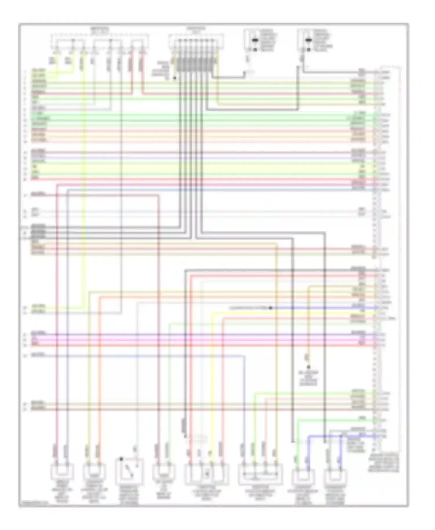 IS Lexus I (1999-2005): Wiring diagram engine performance 3.0l (6 of 6)