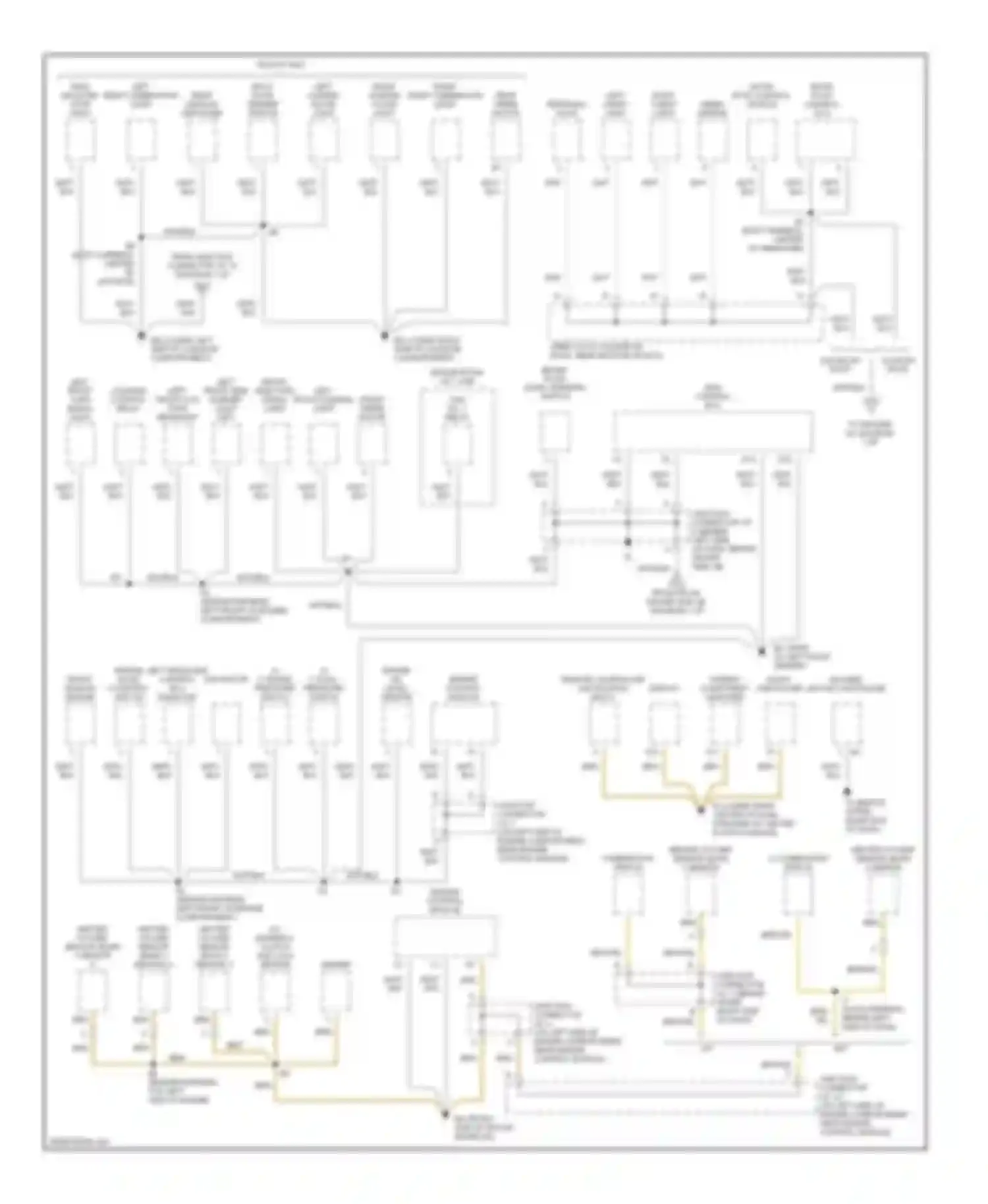 IS Lexus I (1999-2005): Ground distribution circuit (2 of 3)