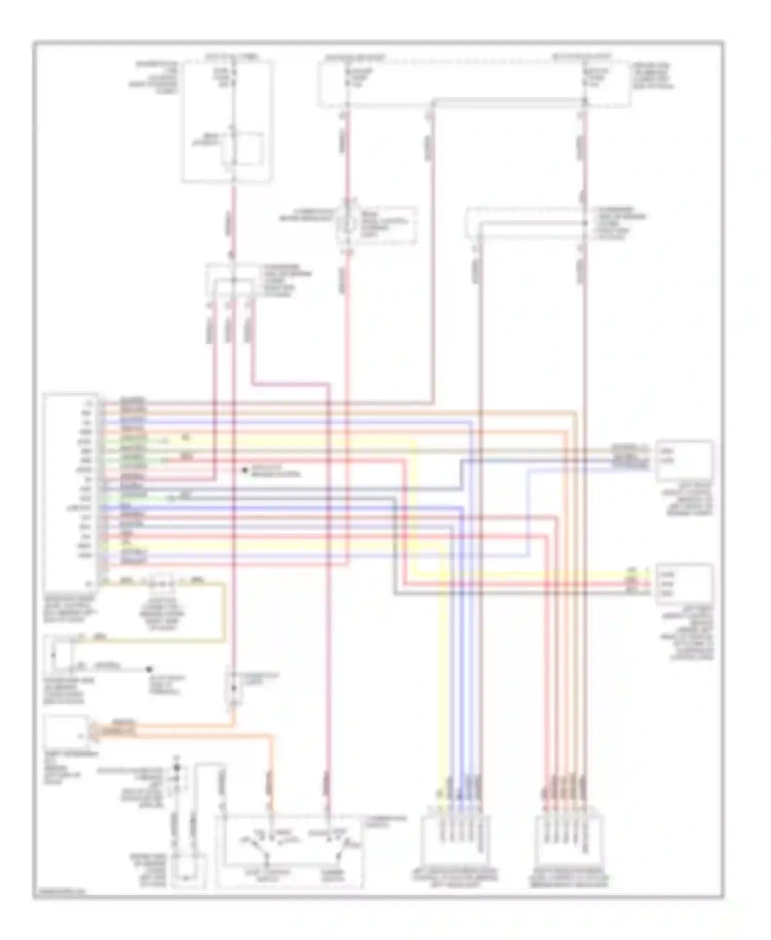 IS Lexus I (1999-2005): Headlamps leveling circuit